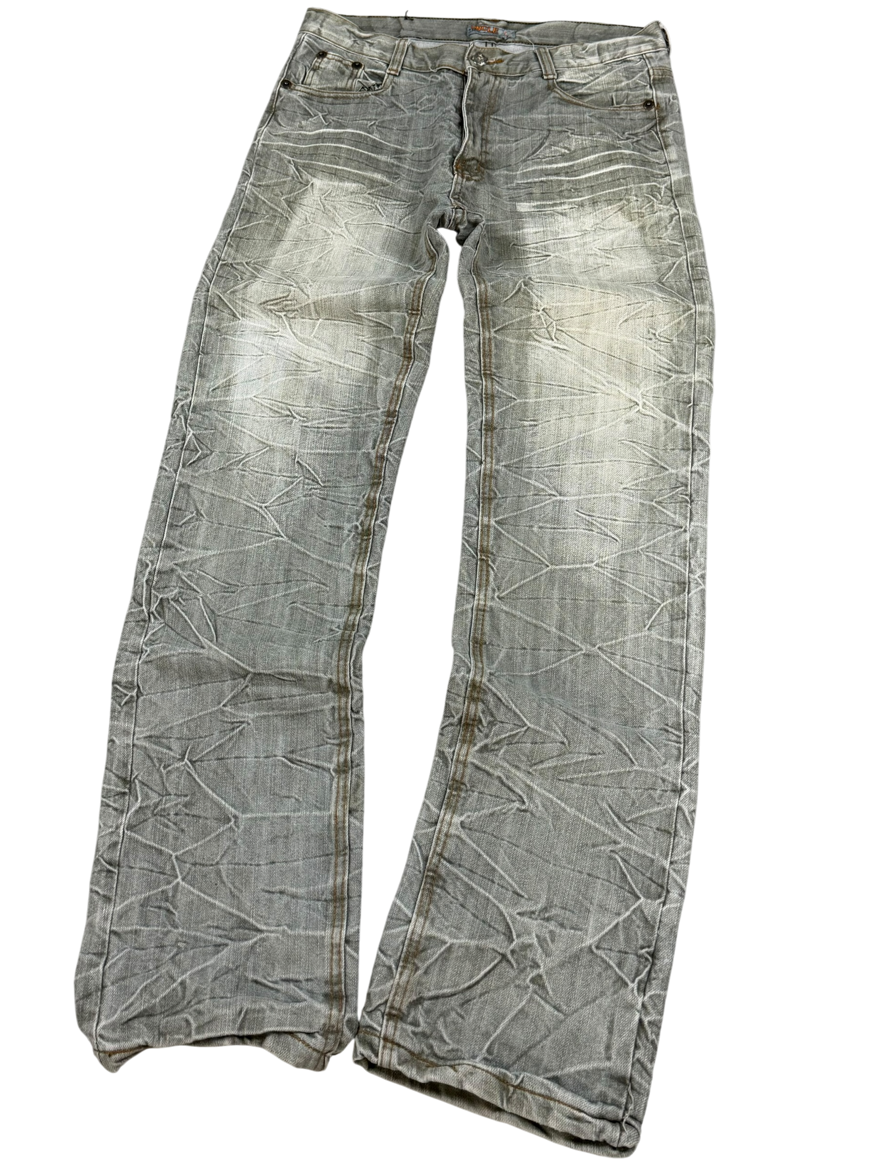 Ultra washed Straight Jeans (S)