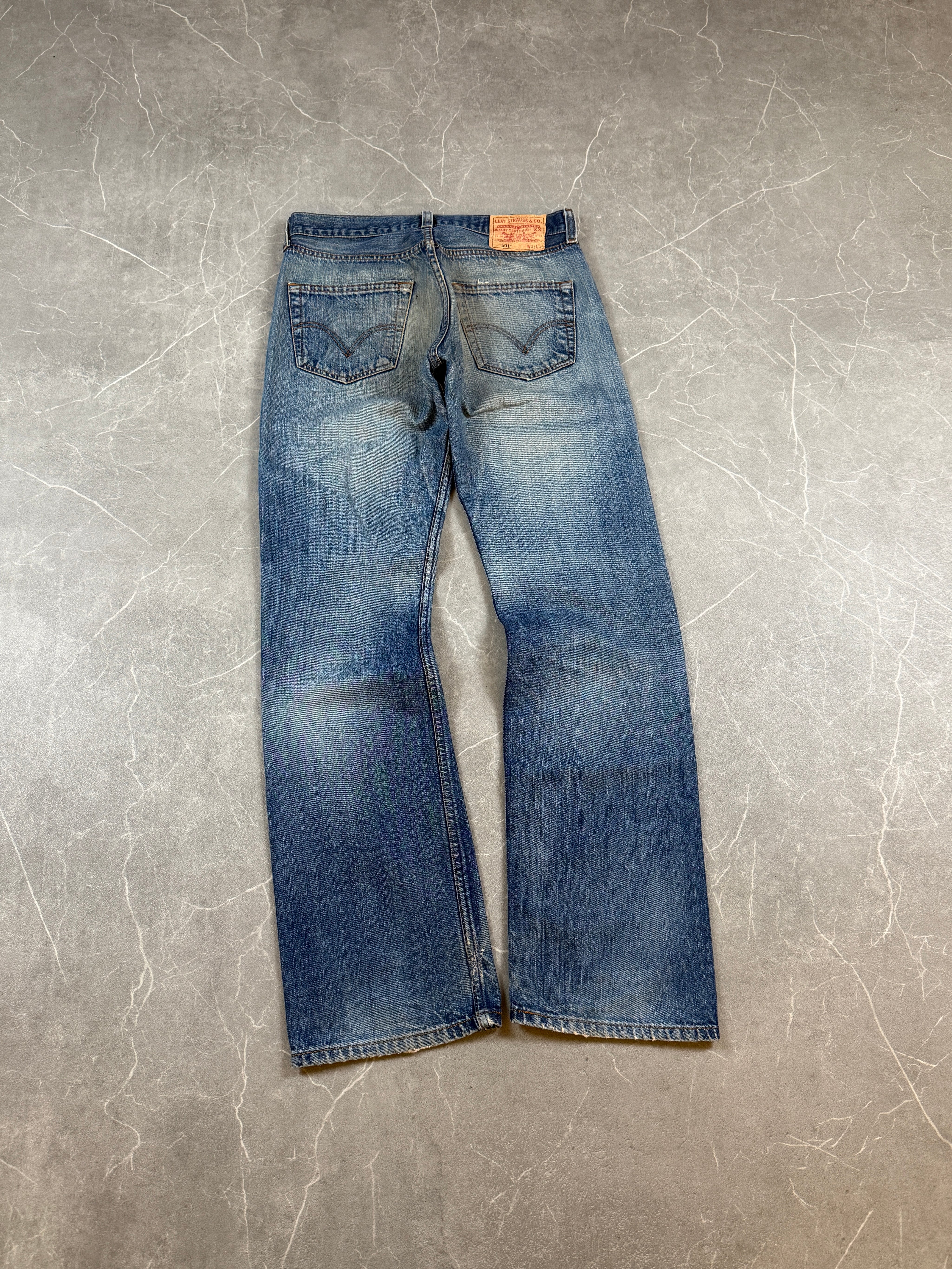 Levis 501 Washed Jeans (M)