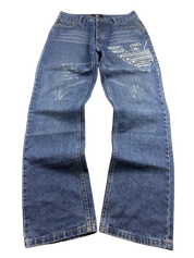 Armani vintage Big Logo Straight Jeans (M-L)