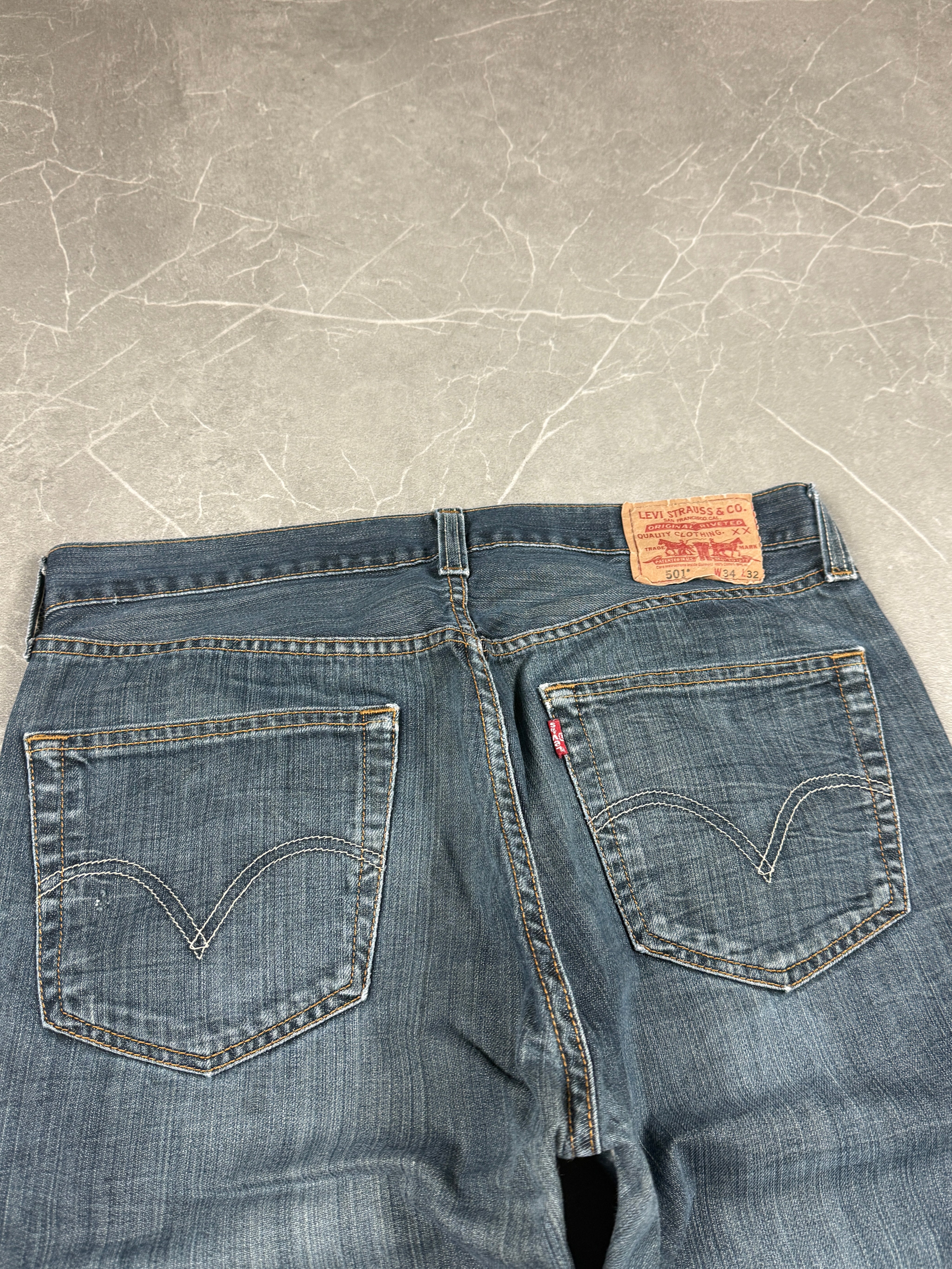 Levis 501 washed Jeans (M)