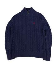 Ralph Lauren Knit Quarter Zip (M)