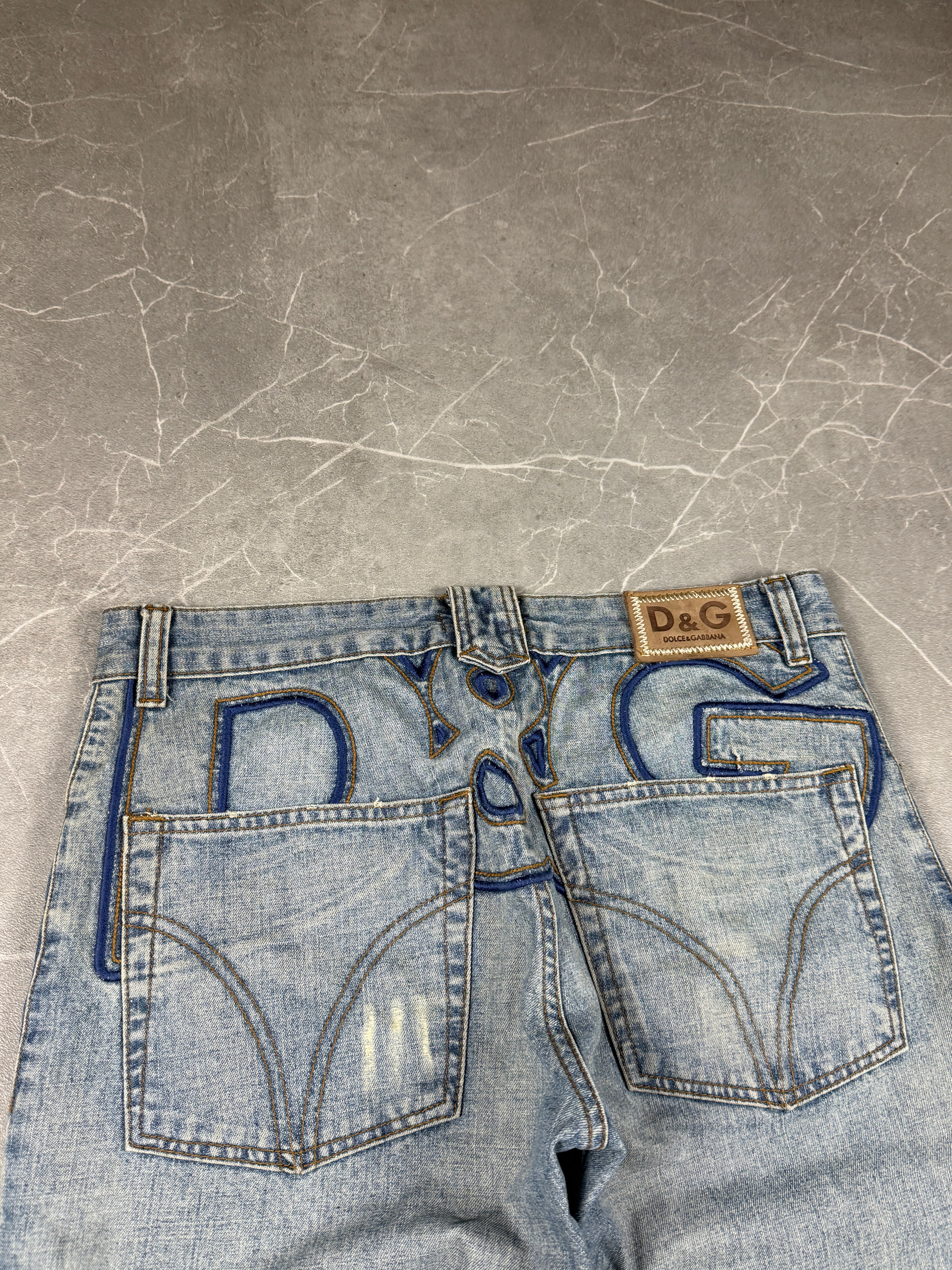 Dolce & Gabbana Big Logo Jeans (M)