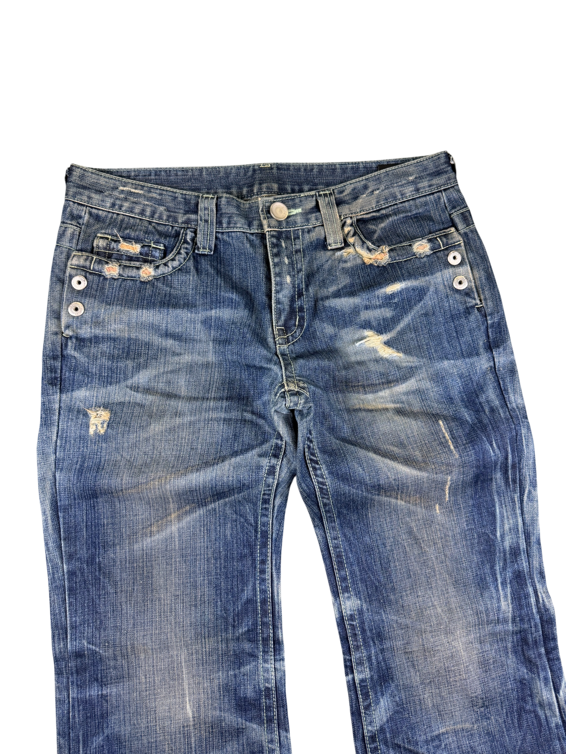 Ultra washed Bootcut Jeans (XS-S)