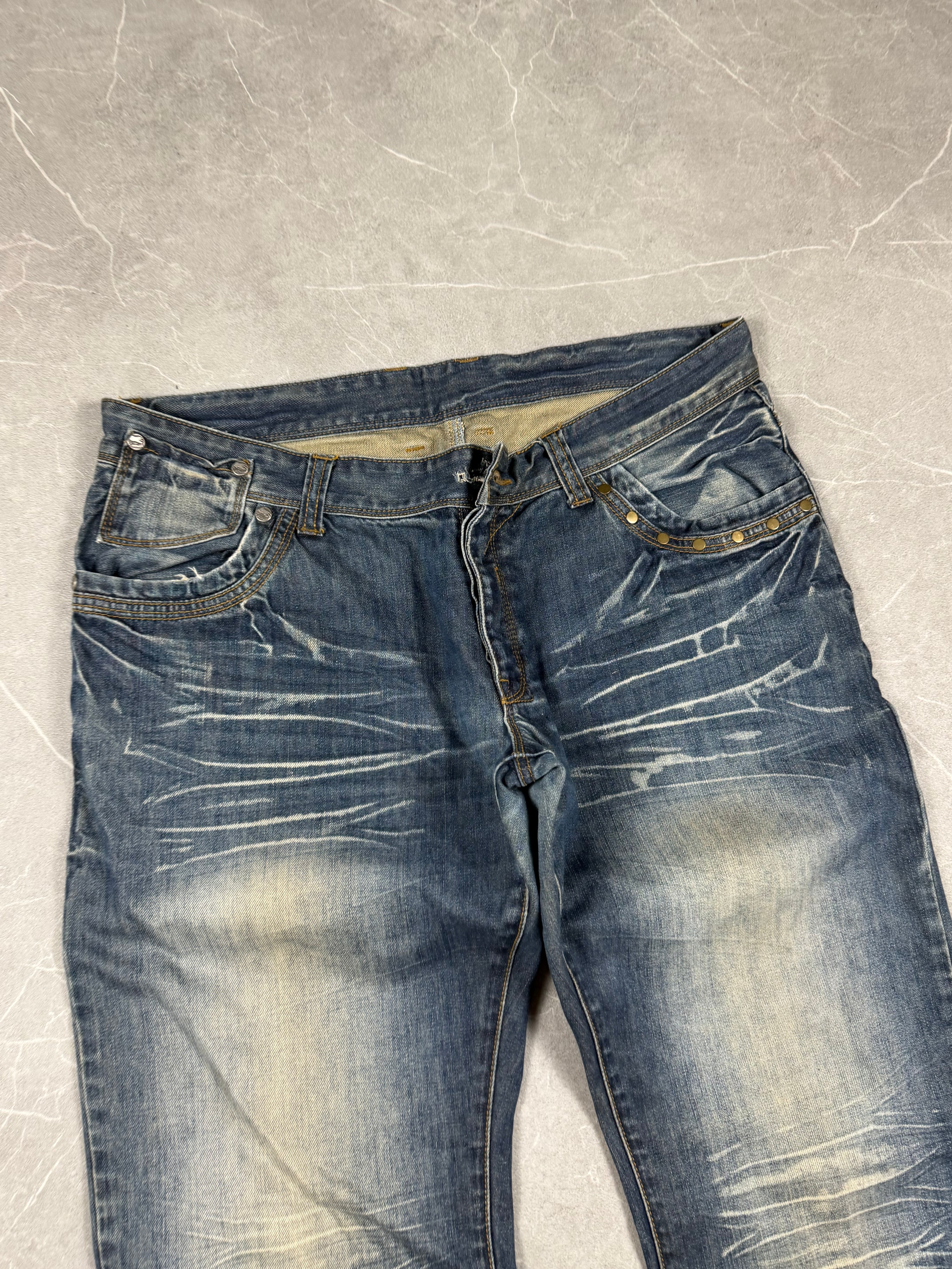 Vintage washed Bootcut Jeans (XL)