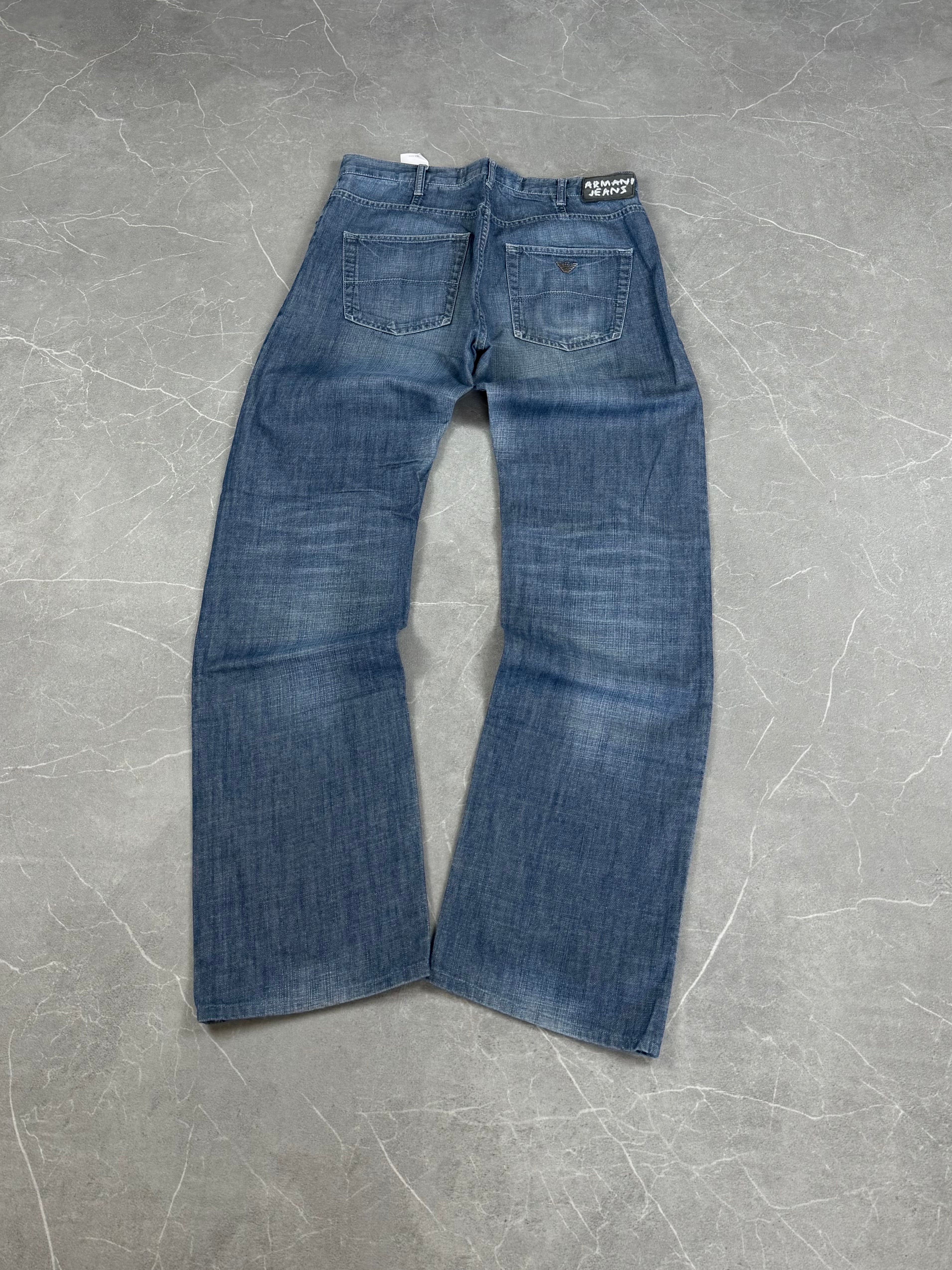 Armani washed Straight-Fit Jeans (S)