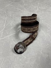 Gucci GG Monogramm Belt (90cm)