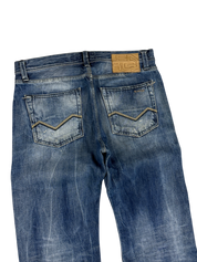 Vintage washed bootcut jeans (M)