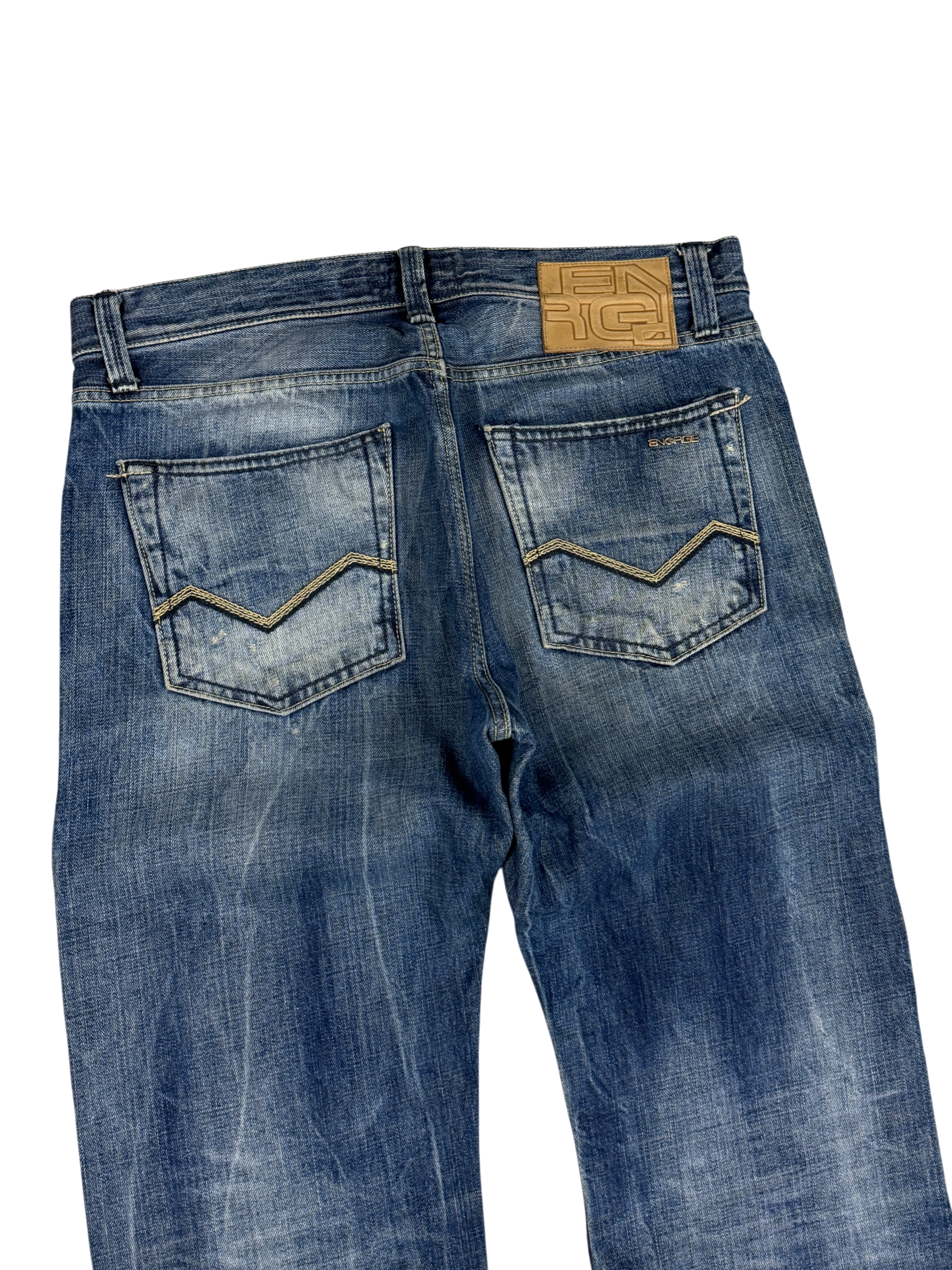Vintage washed bootcut jeans (M)