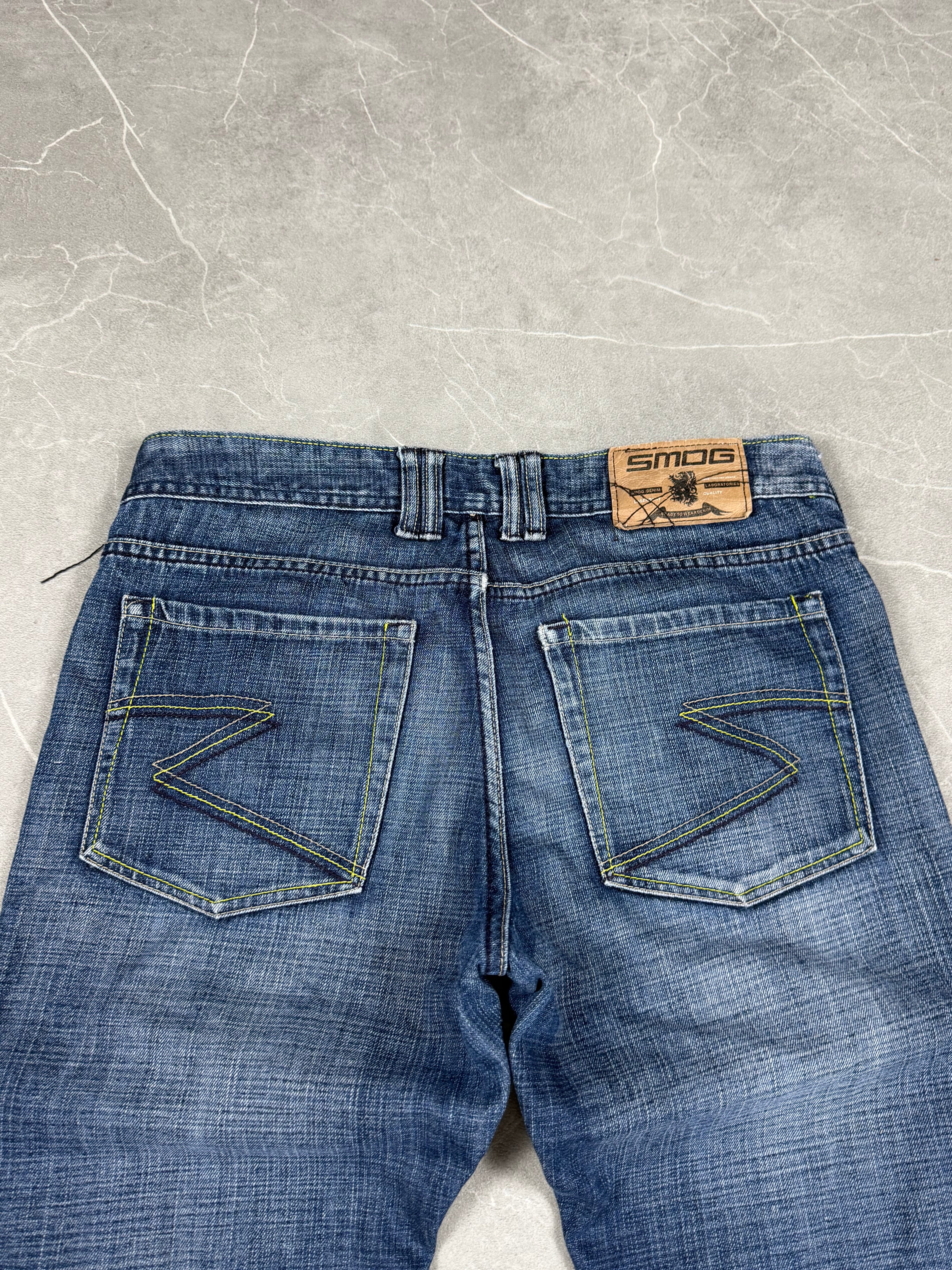 Vintage Washed Bootcut Jeans (M)