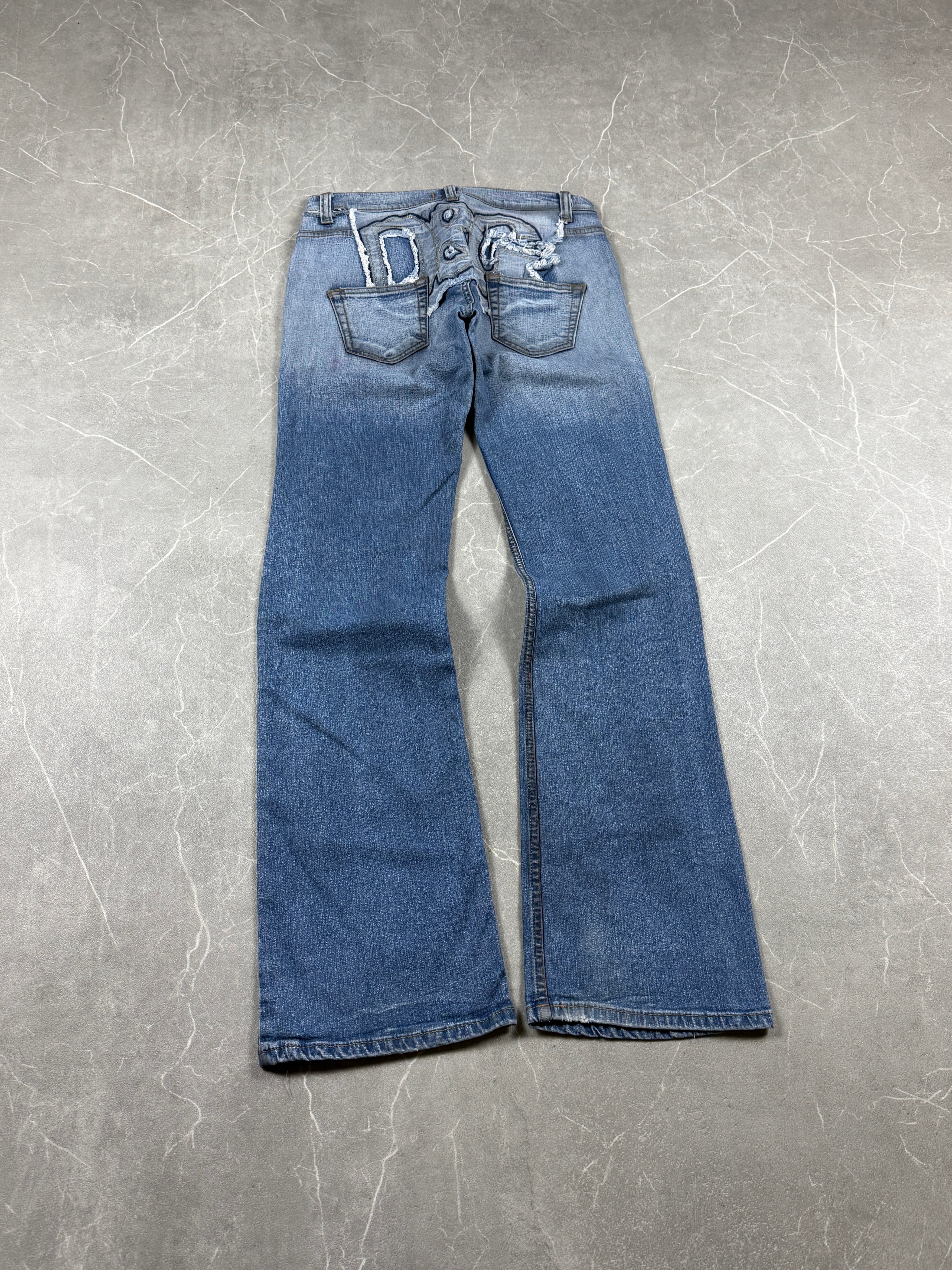Dolce Gabbana Big Logo Jeans (S-M)