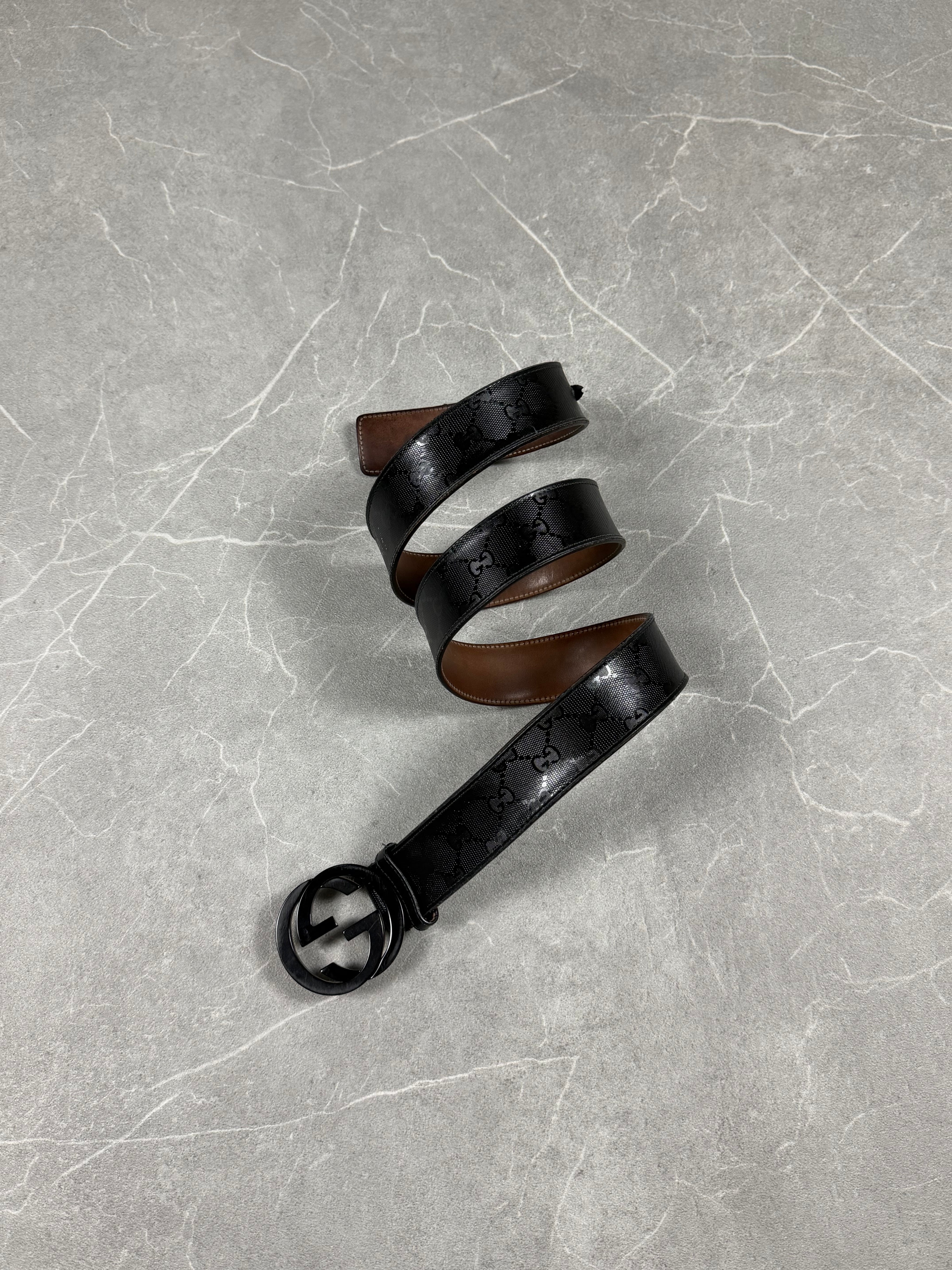 Gucci GG Monogram Belt (115cm)