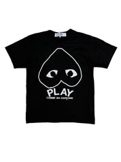 Comme des Garçons Play „upside down“ Heart Logo Tshirt (S)