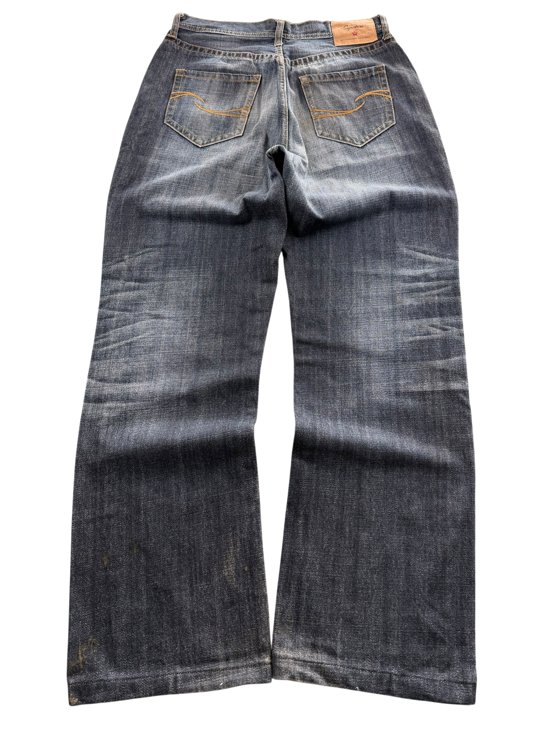 Washed Bootcut Jeans (S)
