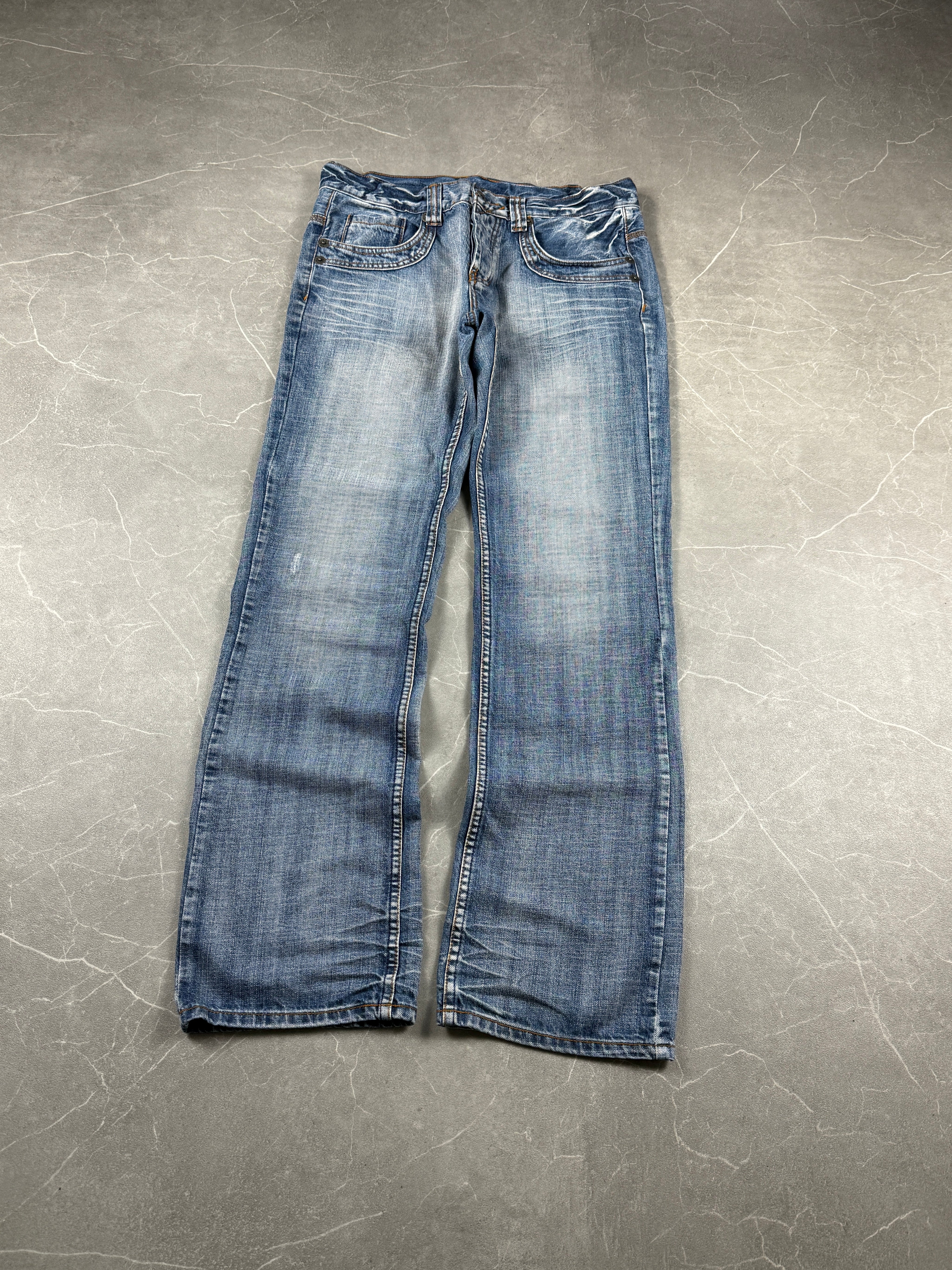 Vintage washed jeans (L)