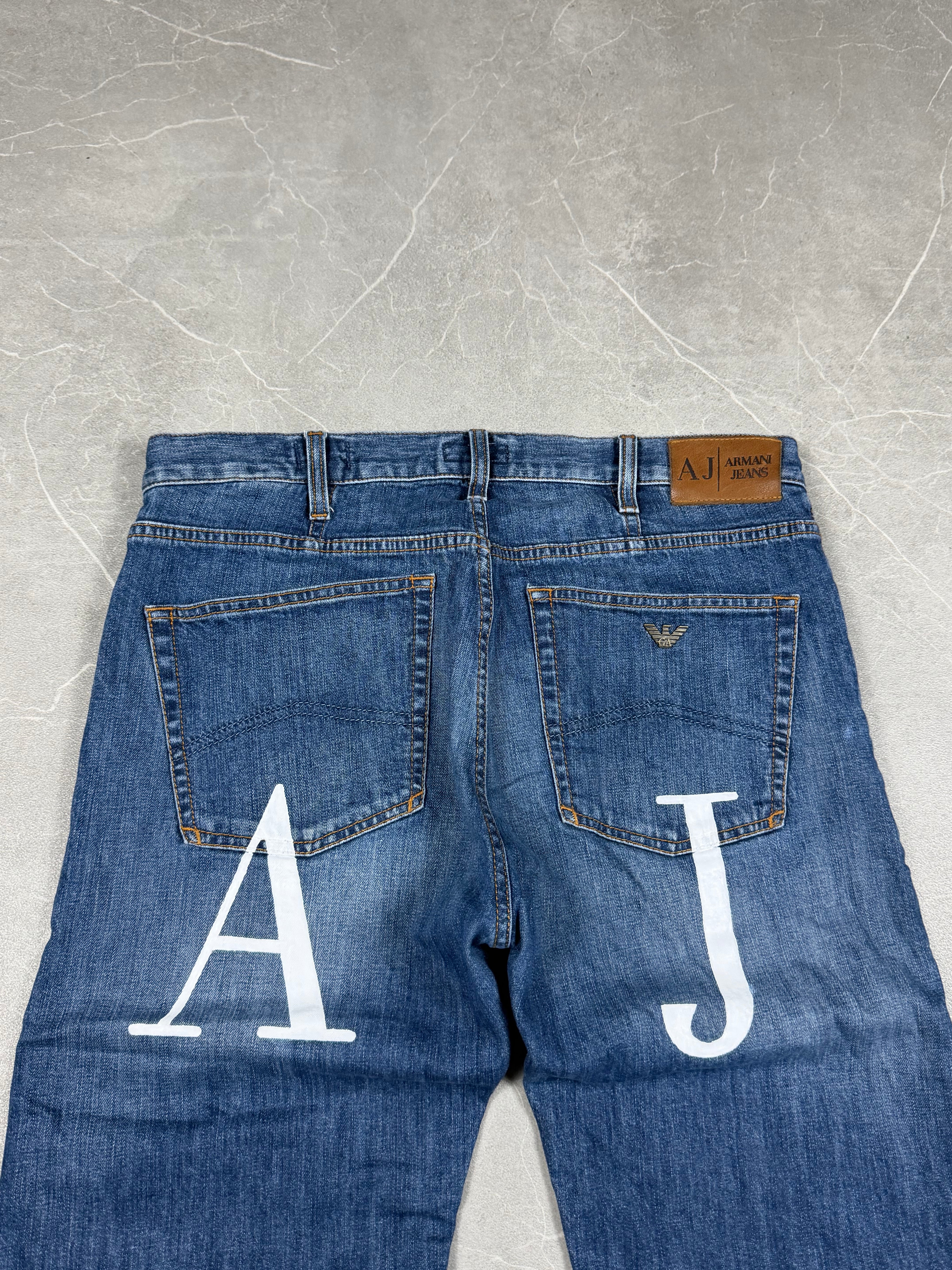 Armani Big Logo Jeans (S-M)