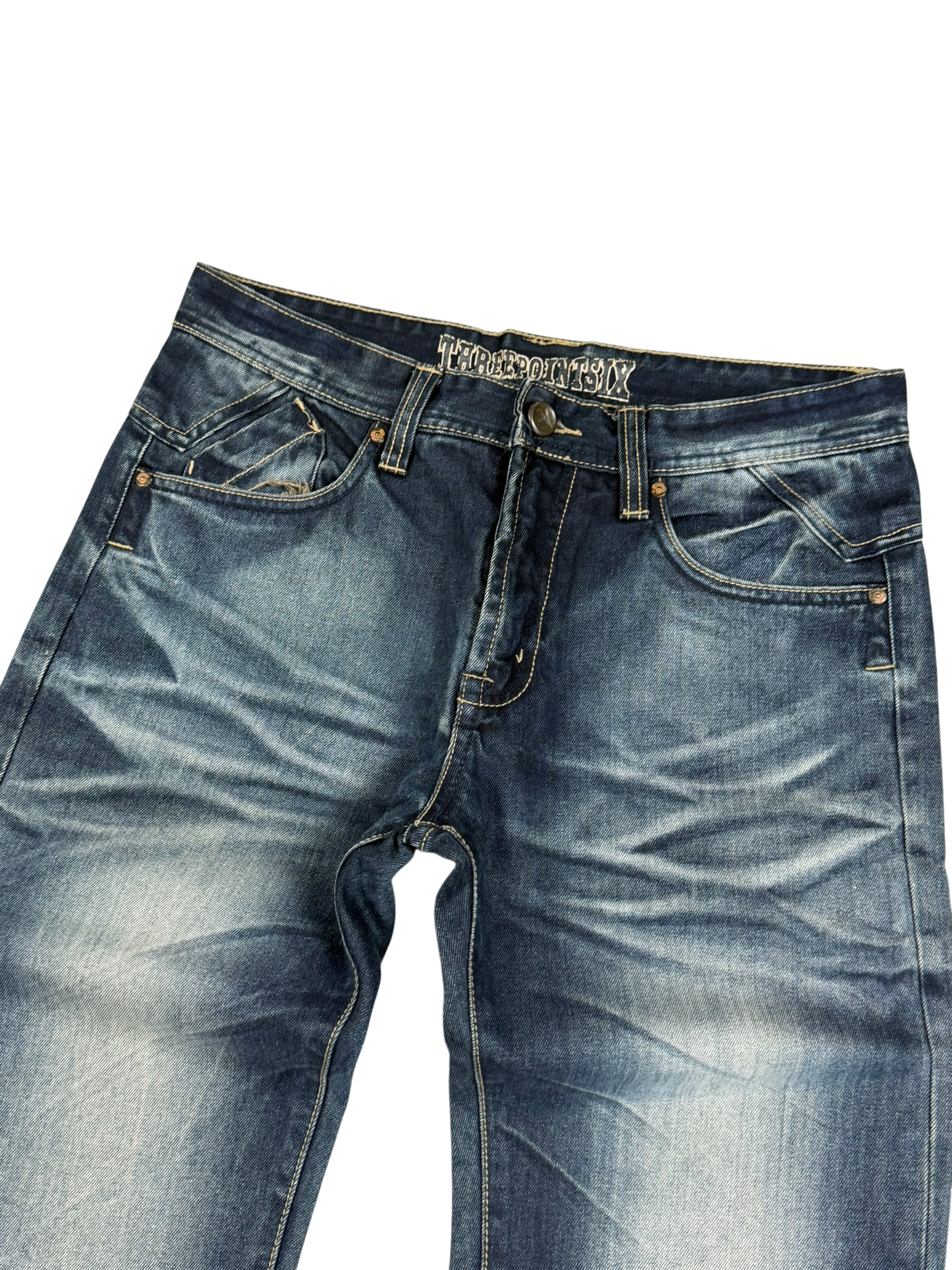 Crazy washed Straightfit Jeans (M)