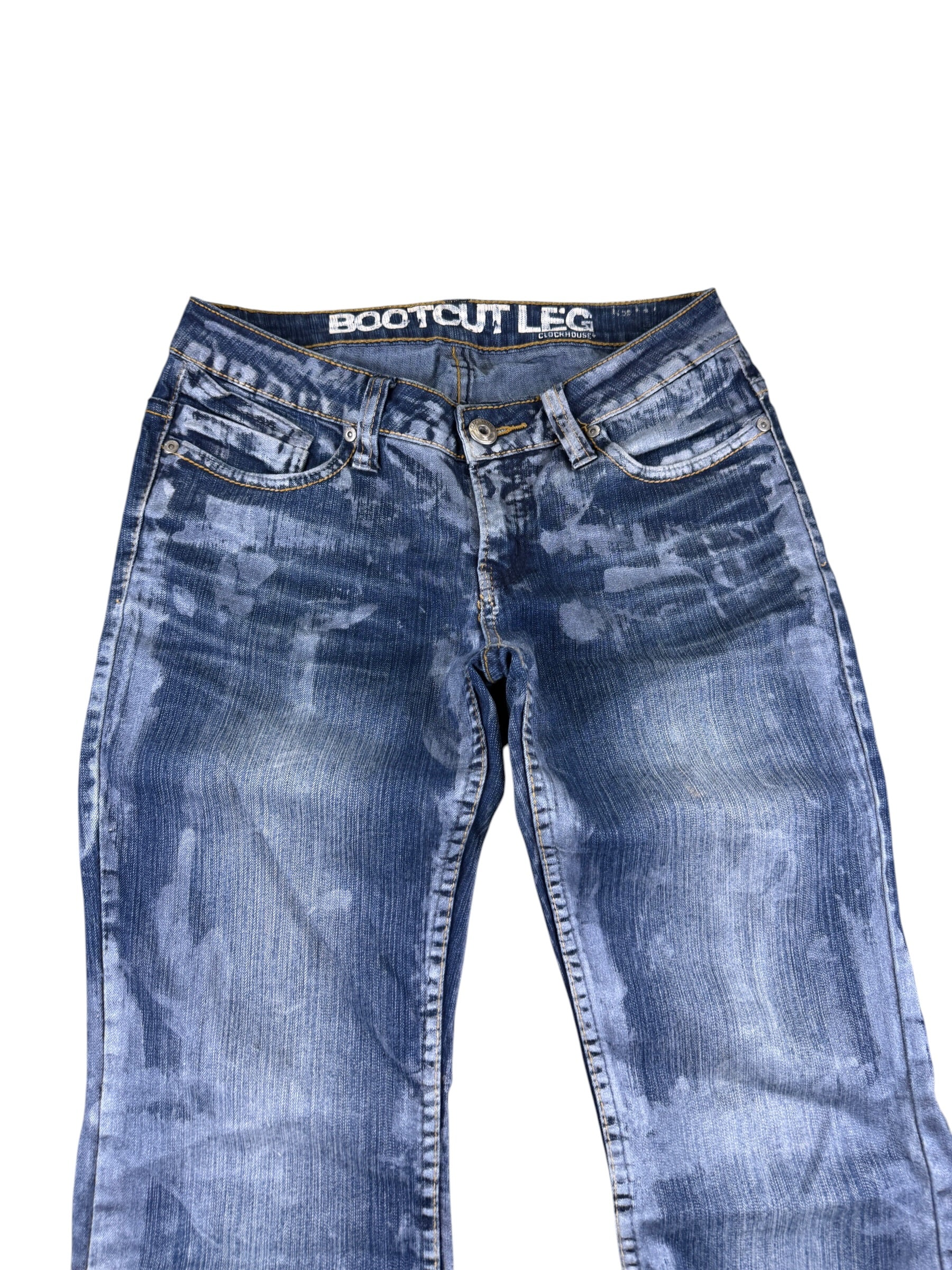 Crazy washed Bootcut Jeans (XS)