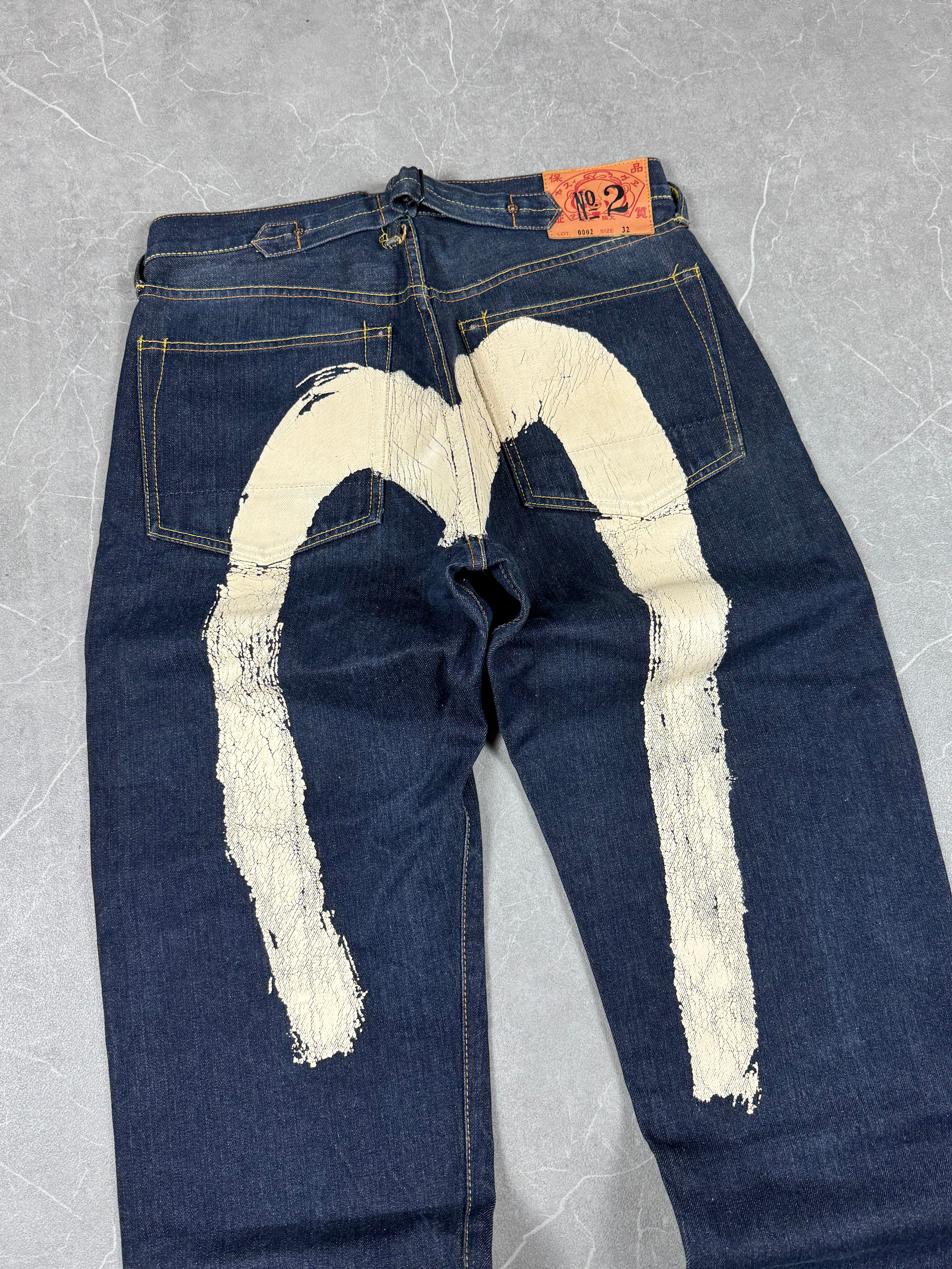 Evisu Big Logo Jeans (M-L)