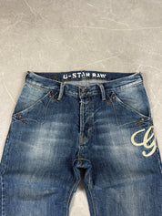 G-Star Logo Bootcut Jeans (S)