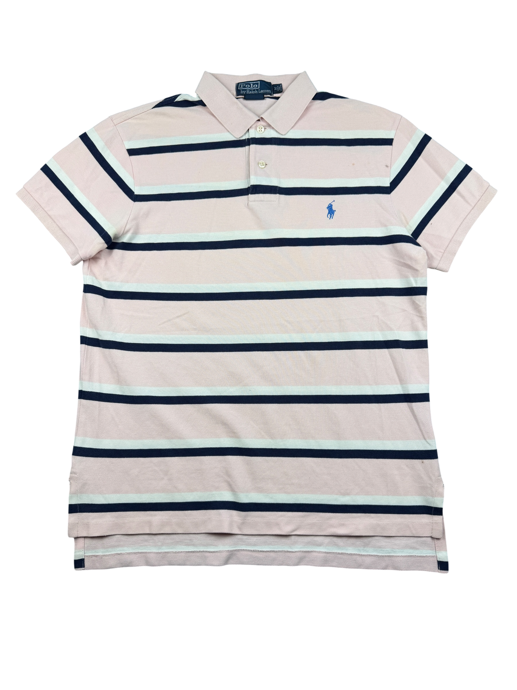 Ralph Lauren small Pony striped Slimfit Poloshirt (M)