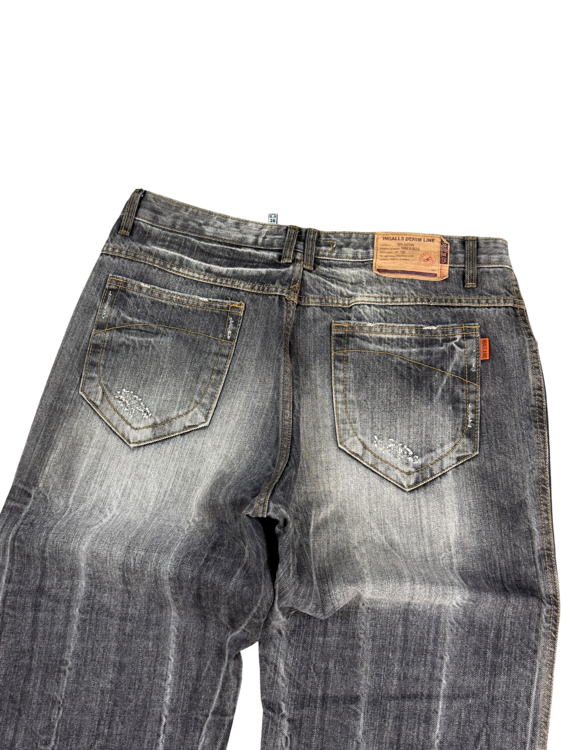 Washed Bootcut Jeans (L)