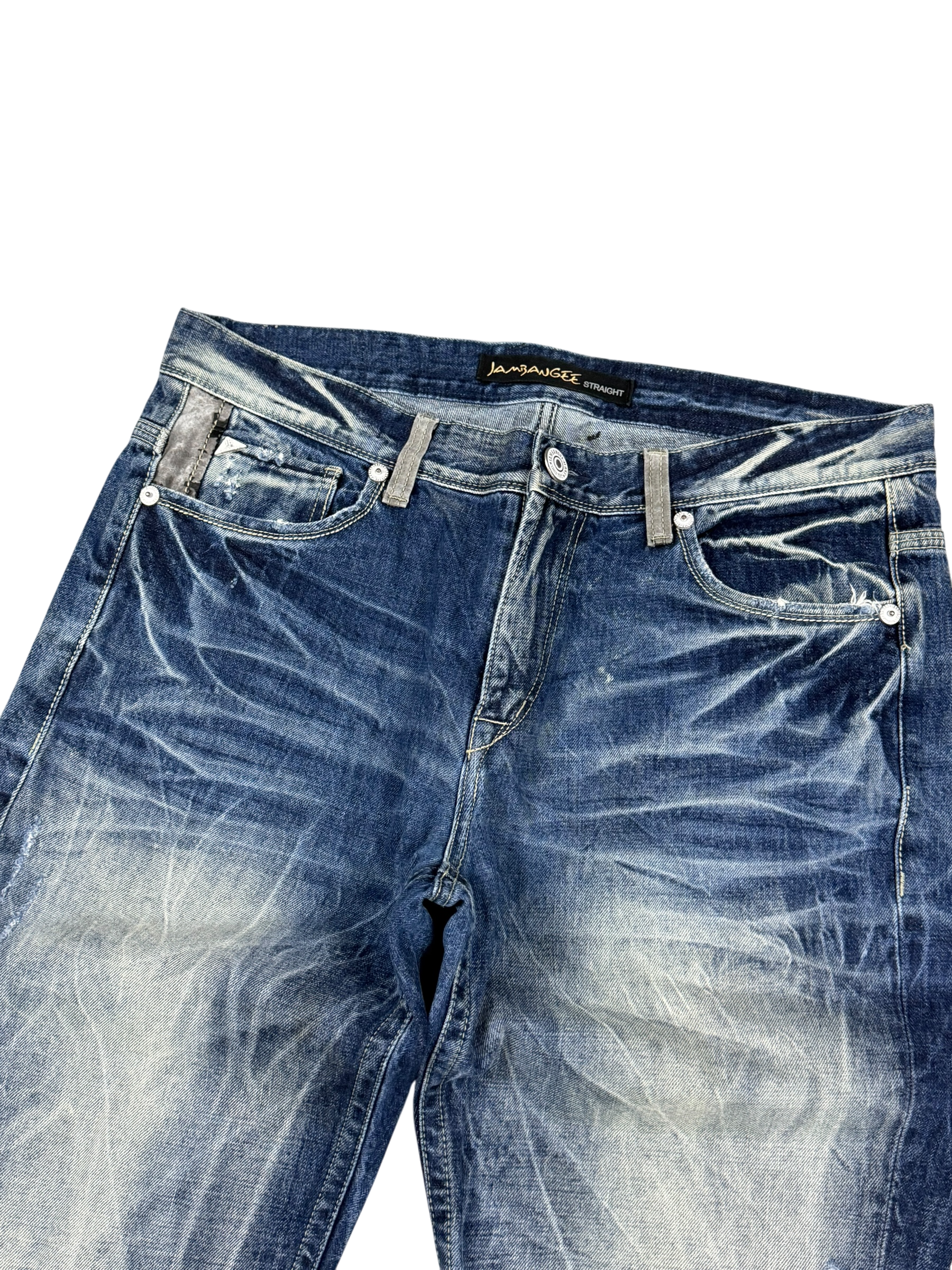 Ultra Washed Bootcut Jeans (XL)