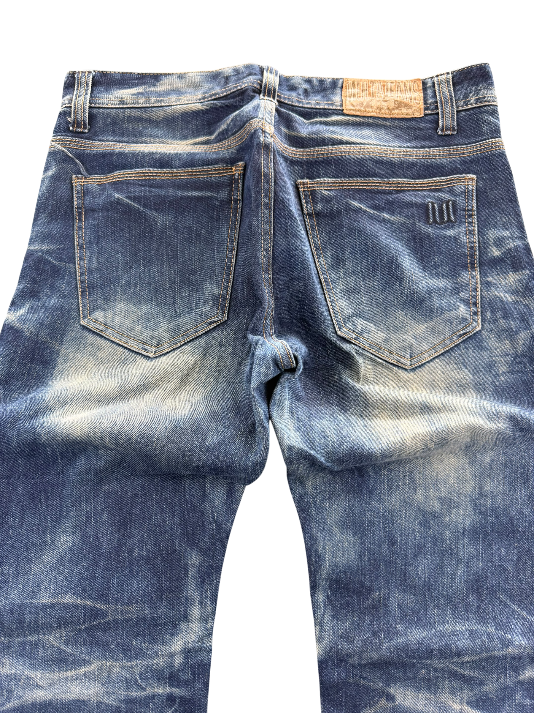 Washed Straightfit Jeans (S)