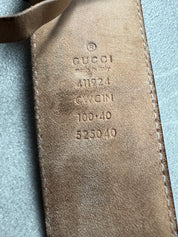 Gucci Monogram Gürtel (110cm)