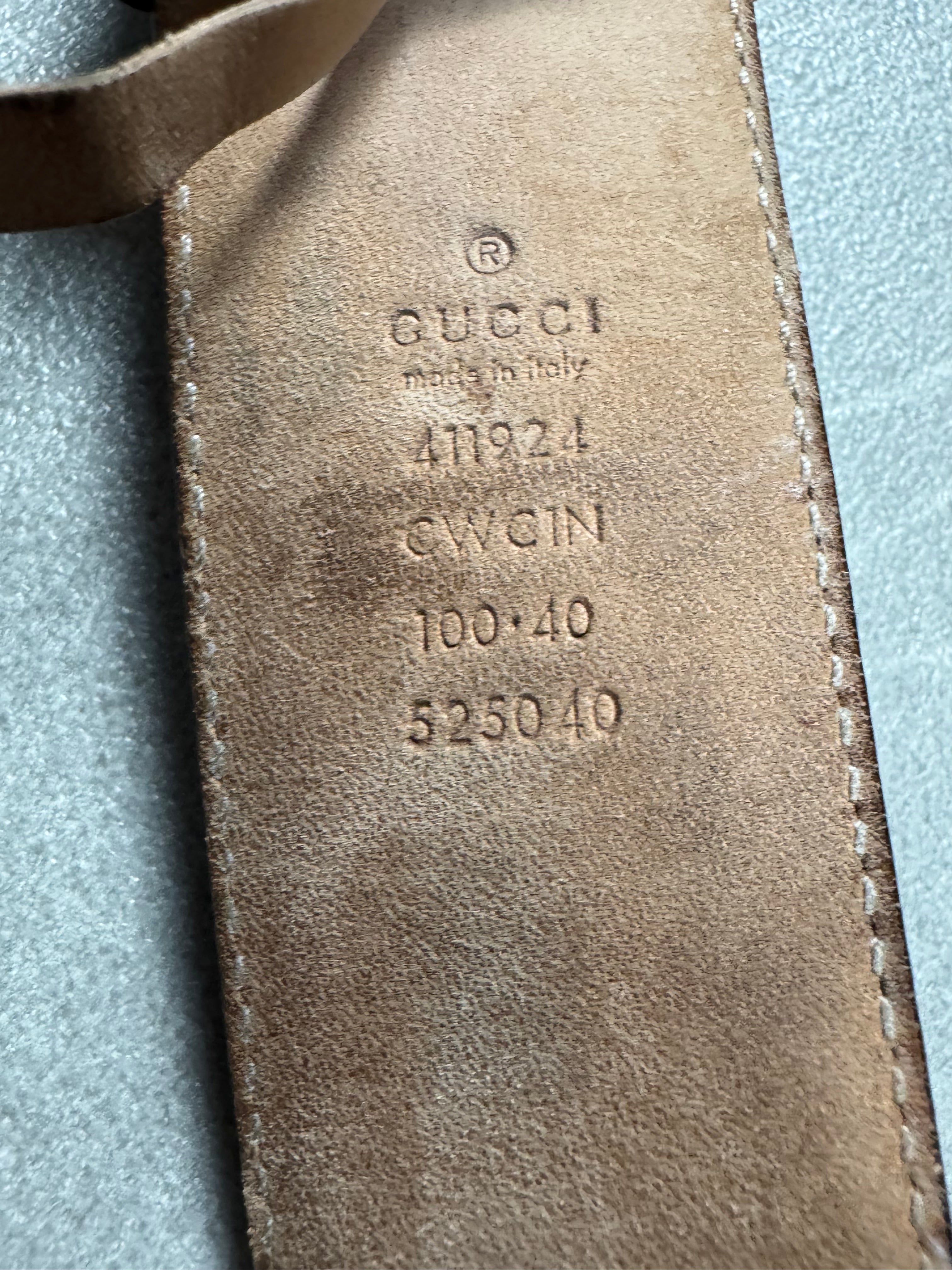 Gucci Monogram Gürtel (110cm)