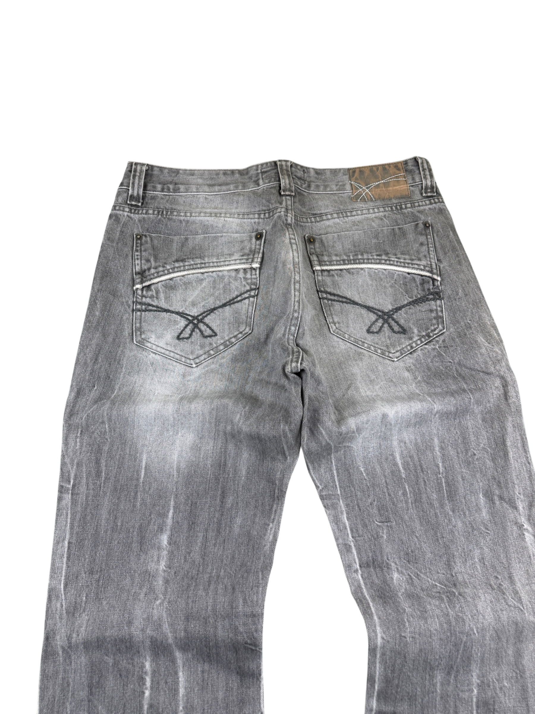 Vintage washed Straight Jeans (M)