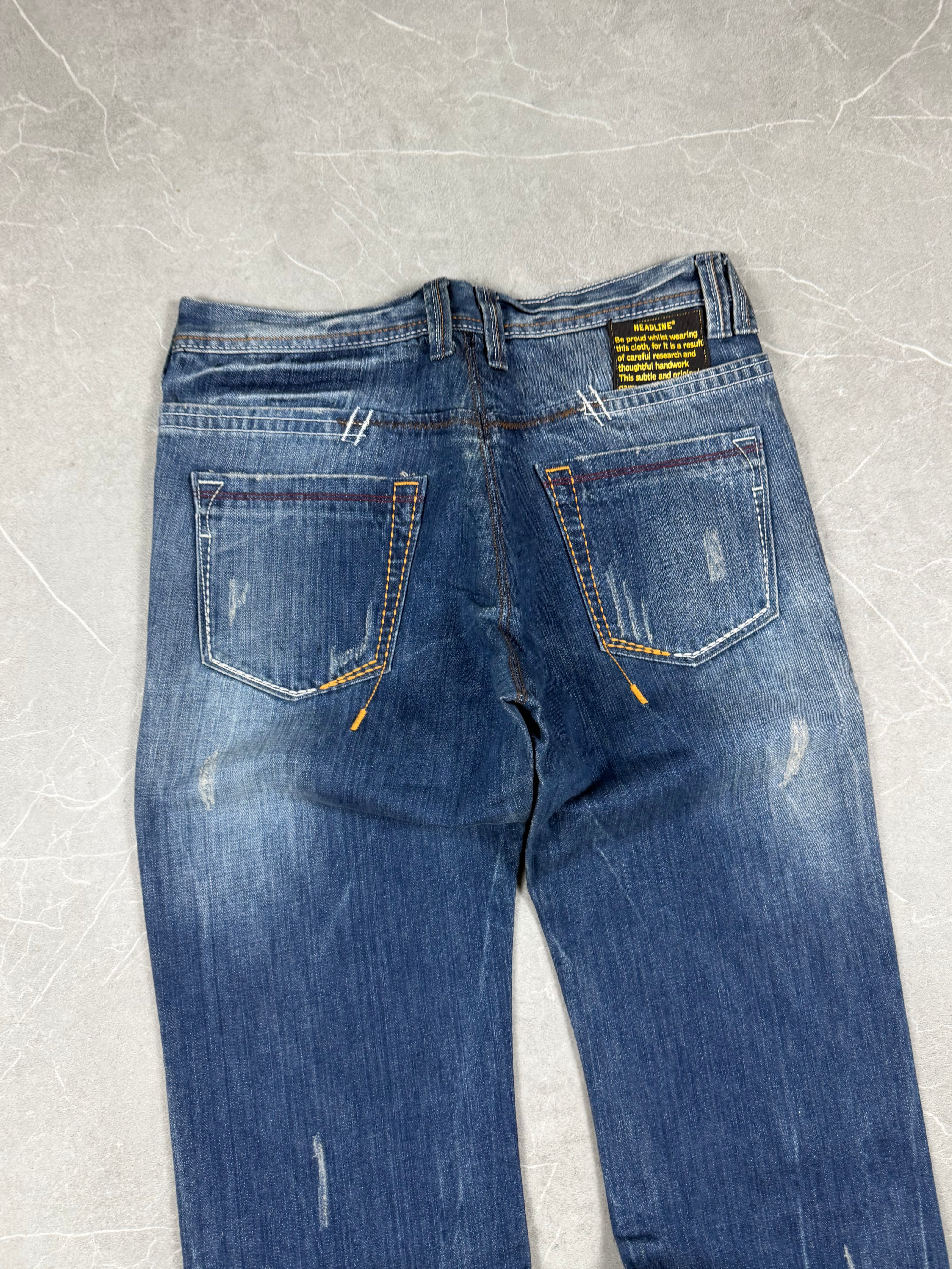 Vintage washed jeans (S)