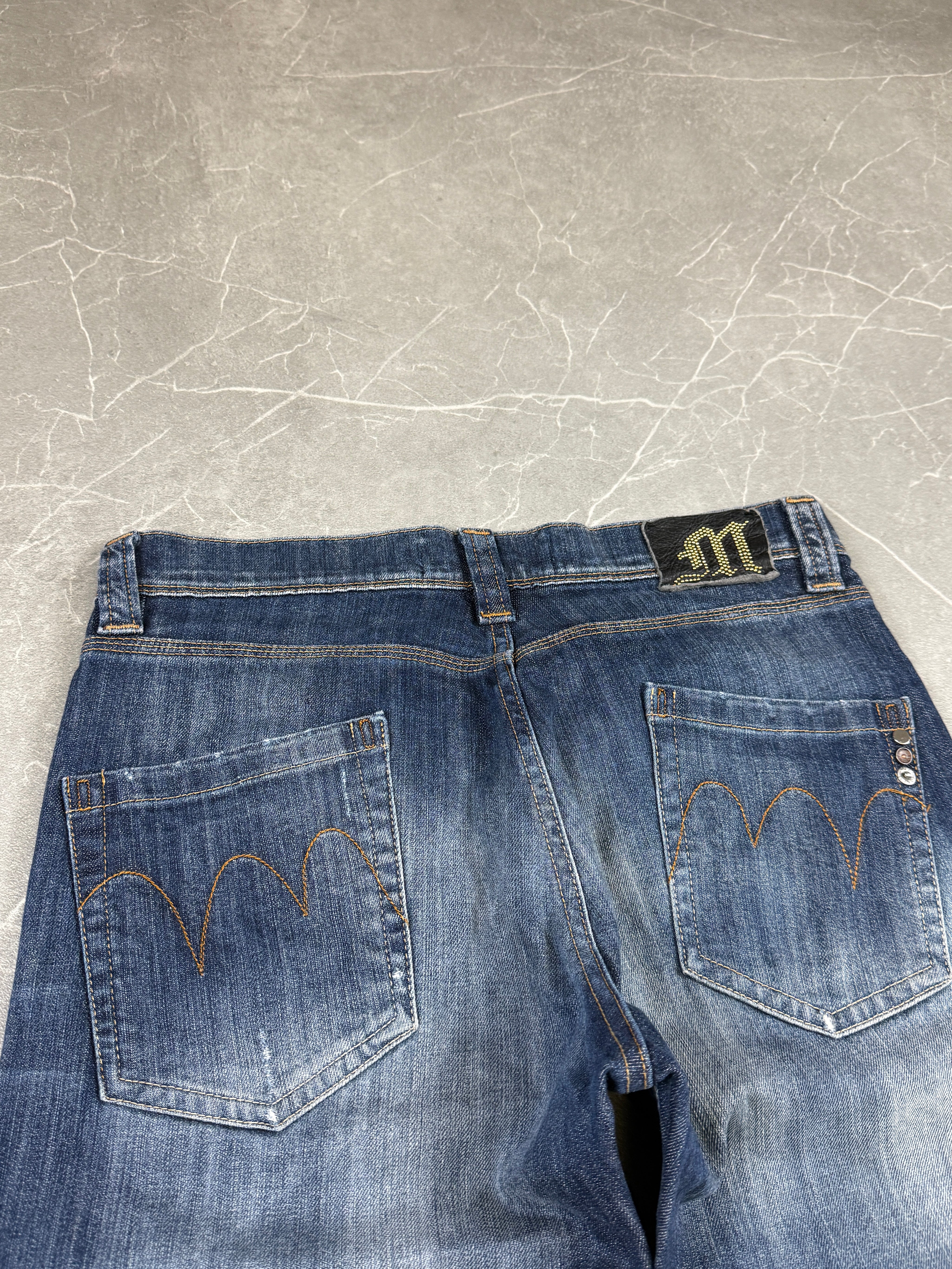 Vintage washed jeans (M)