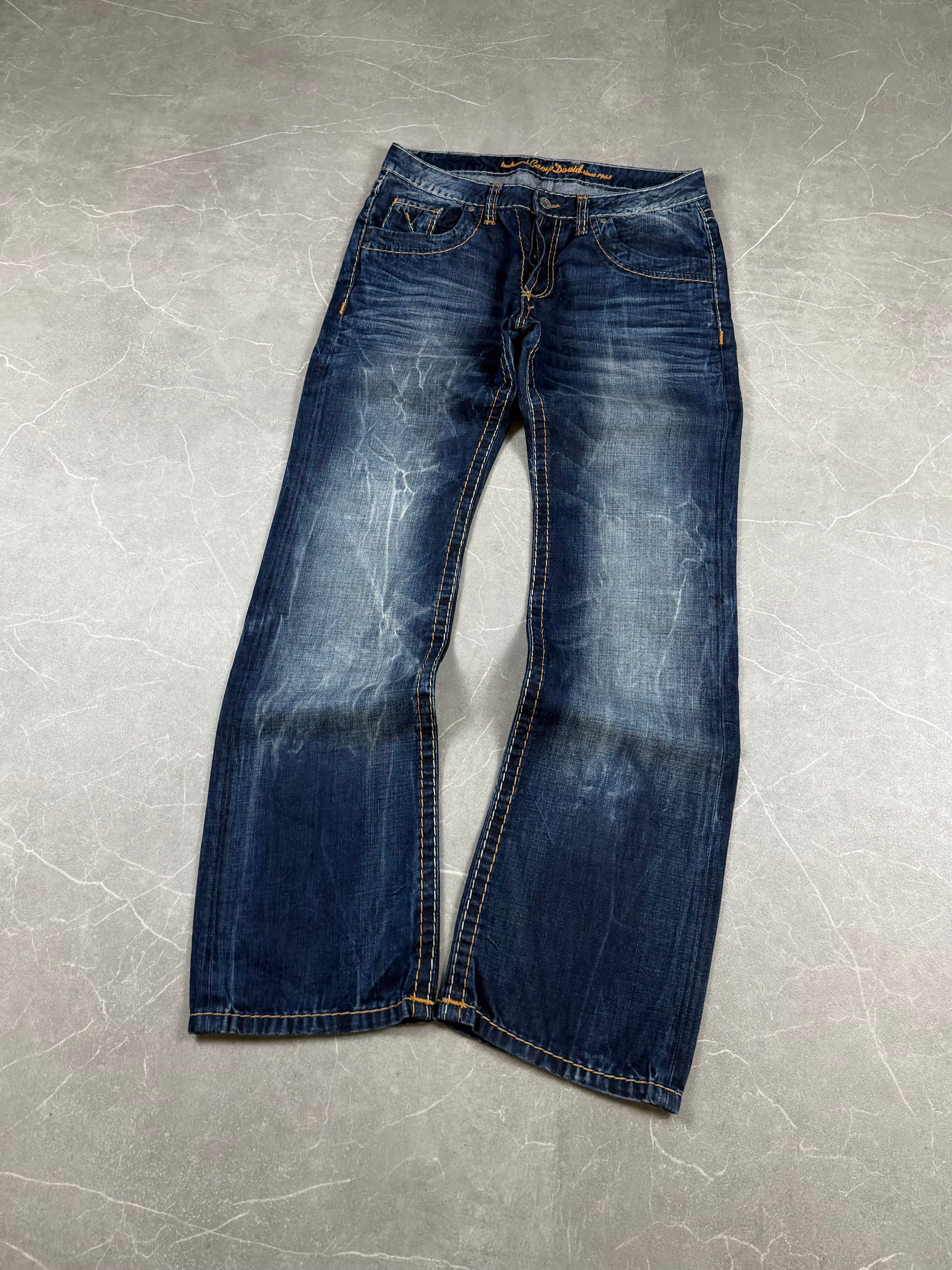 Camp David vintage washed Bootcut Jeans (L)