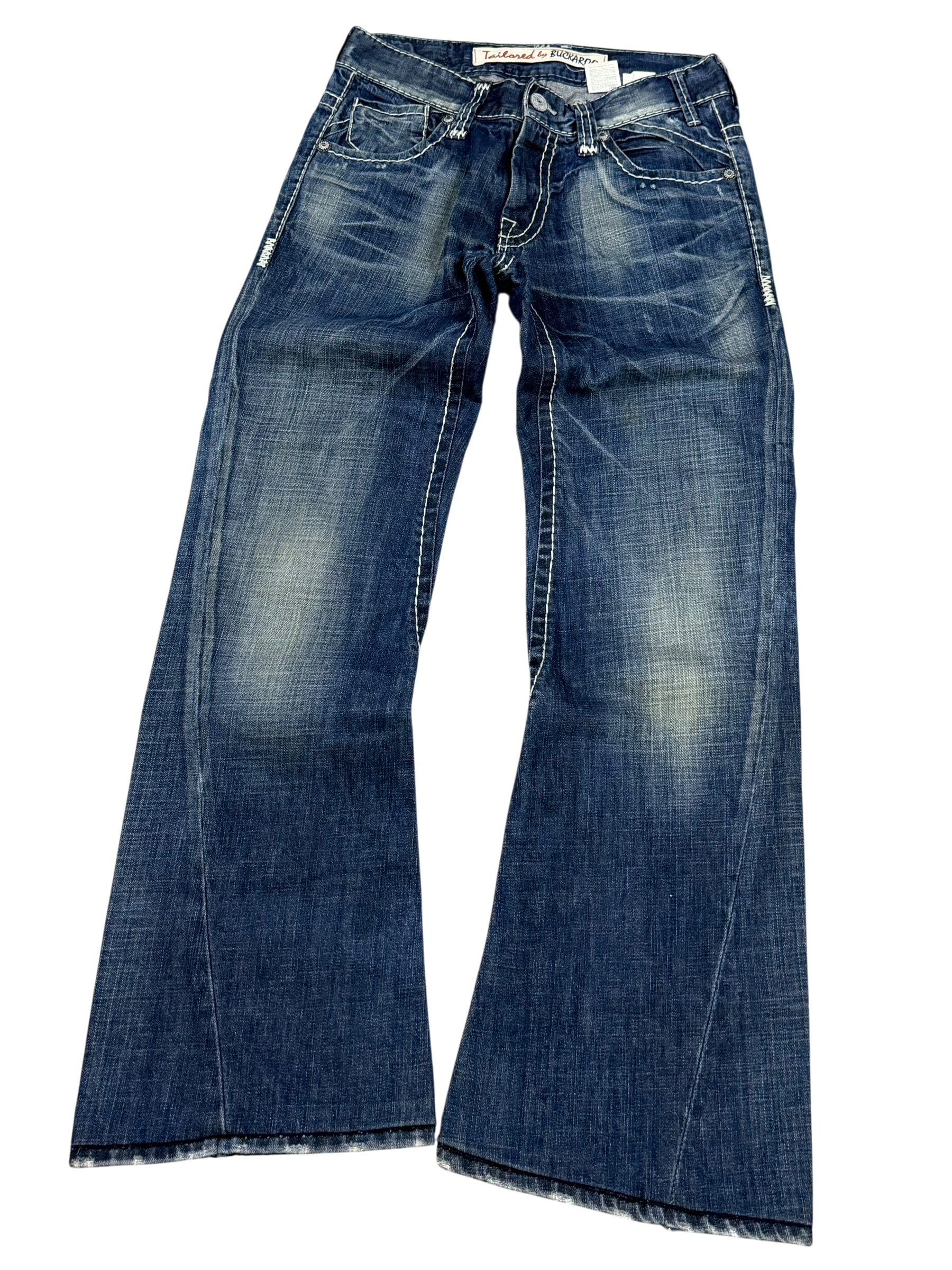 Washed Bootcut Jeans (XS)