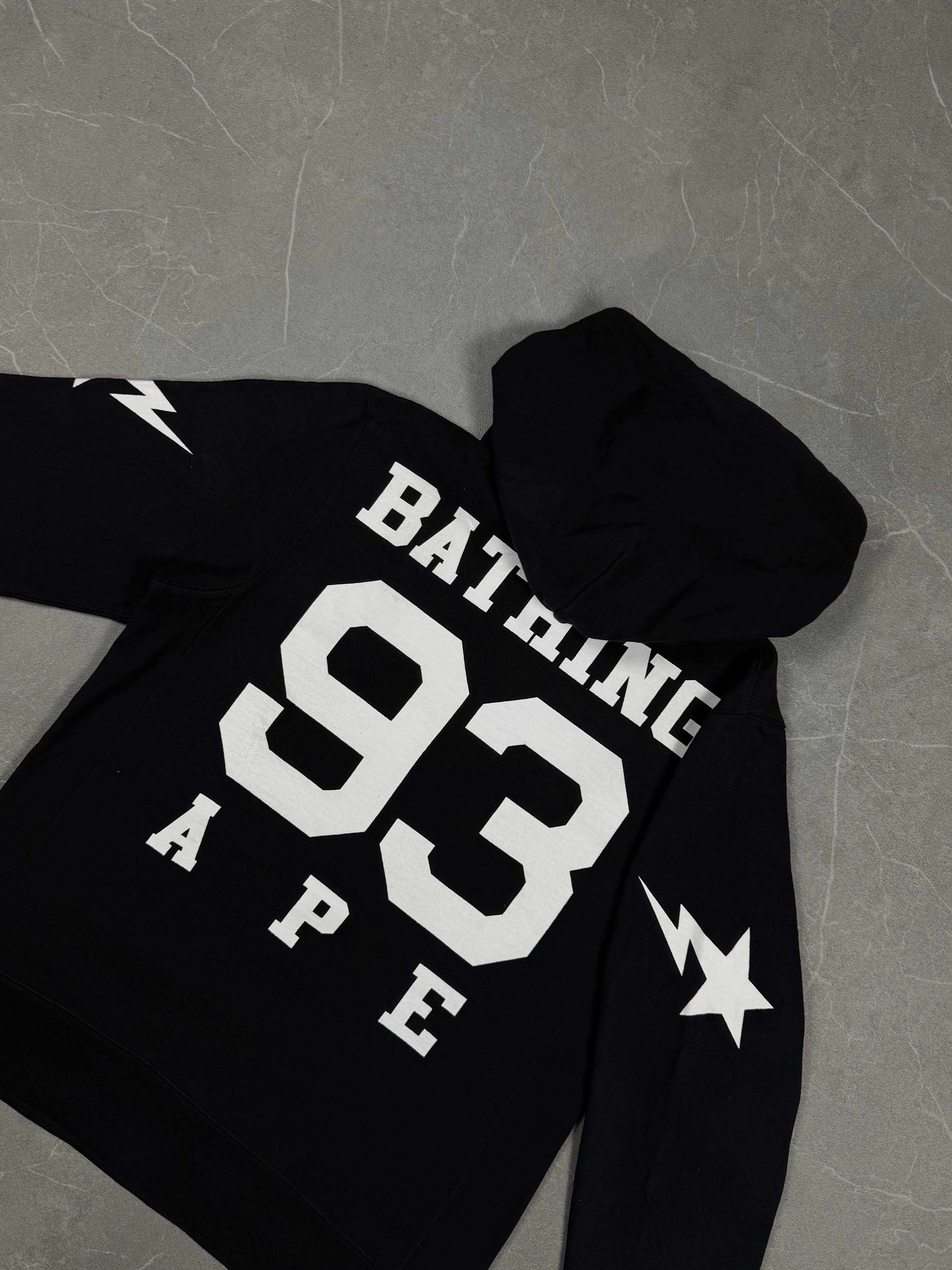 Bape Apehead Logo Backprint Hoodie (S)