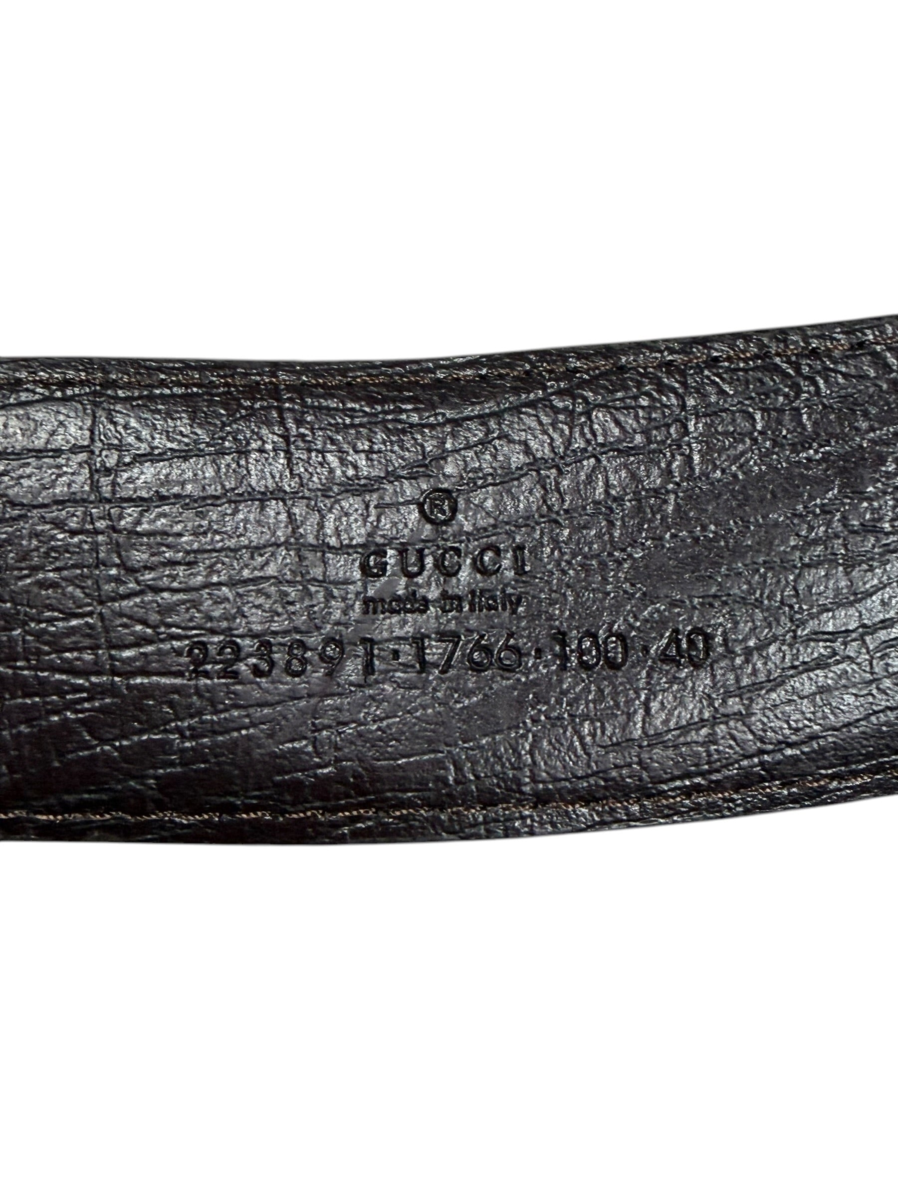 Gucci GG Monogram Belt (95cm)
