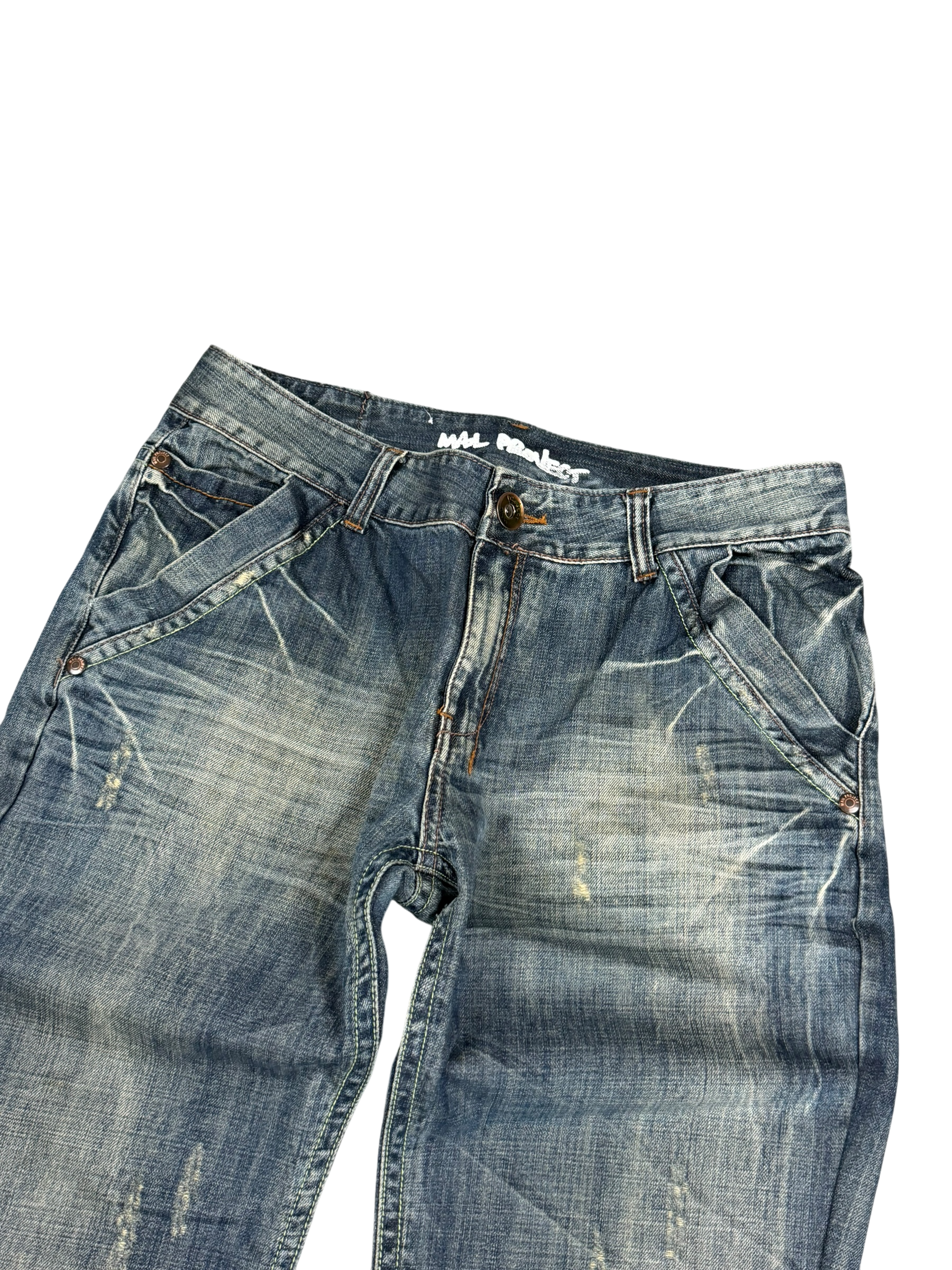 Washed Slim Jeans (S)