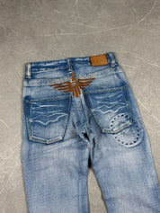 Armani washed Big Logo Jeans (S)