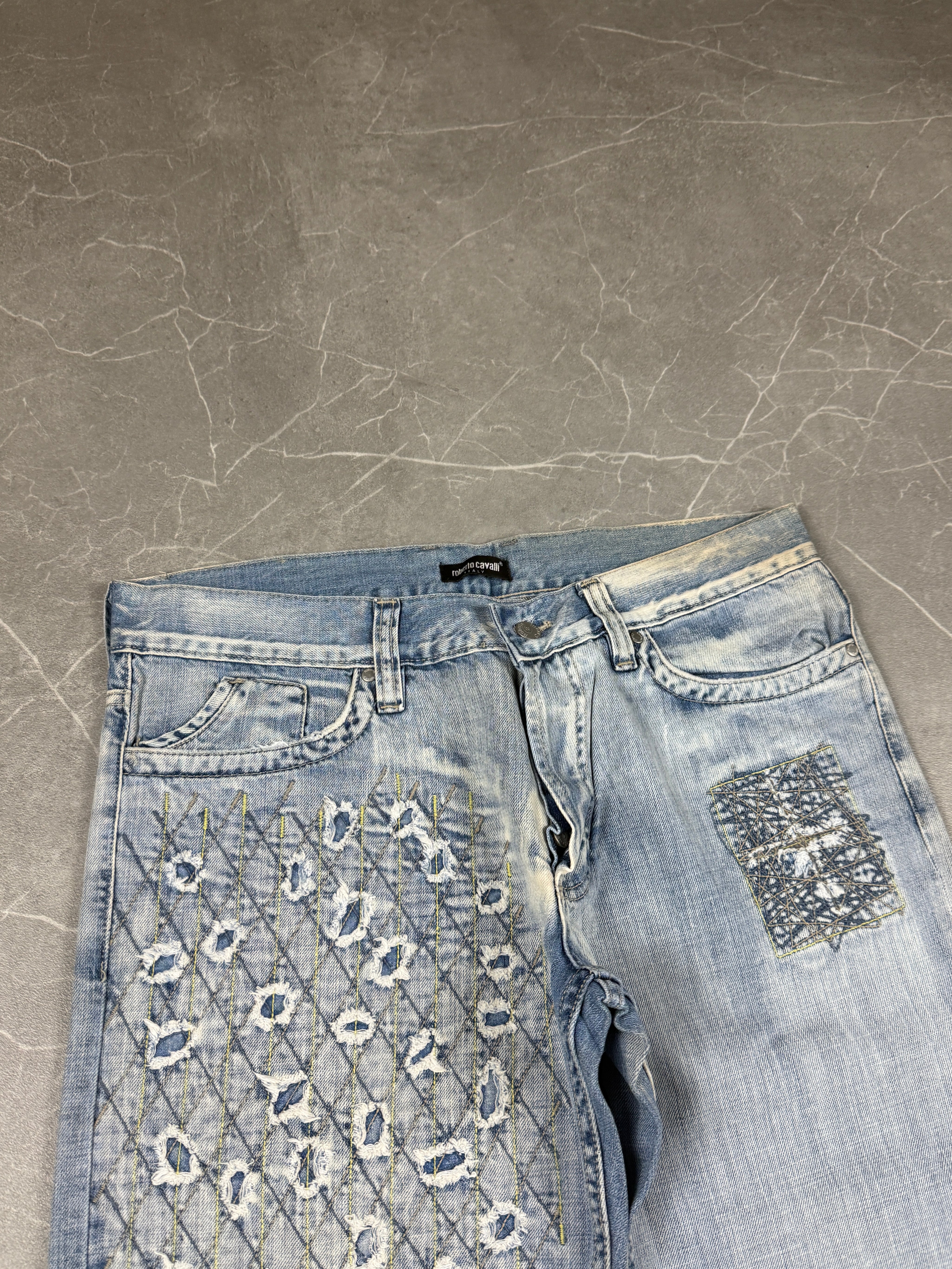 Cavalli Big Logo Jeans (M)