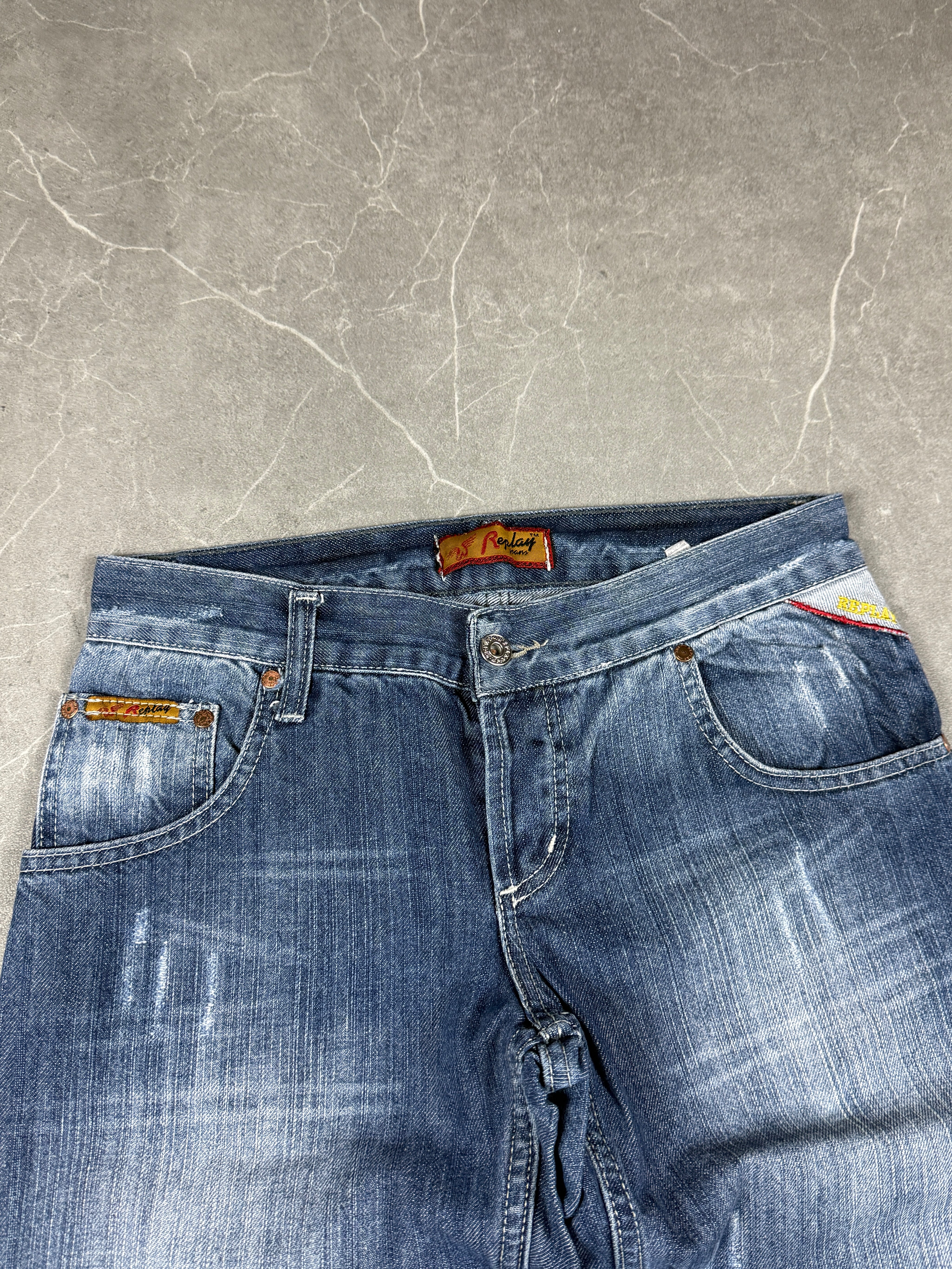 Replay Big Logo Jeans (M)