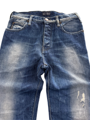 Armani Straightfit Logo Jeans (XS-S)
