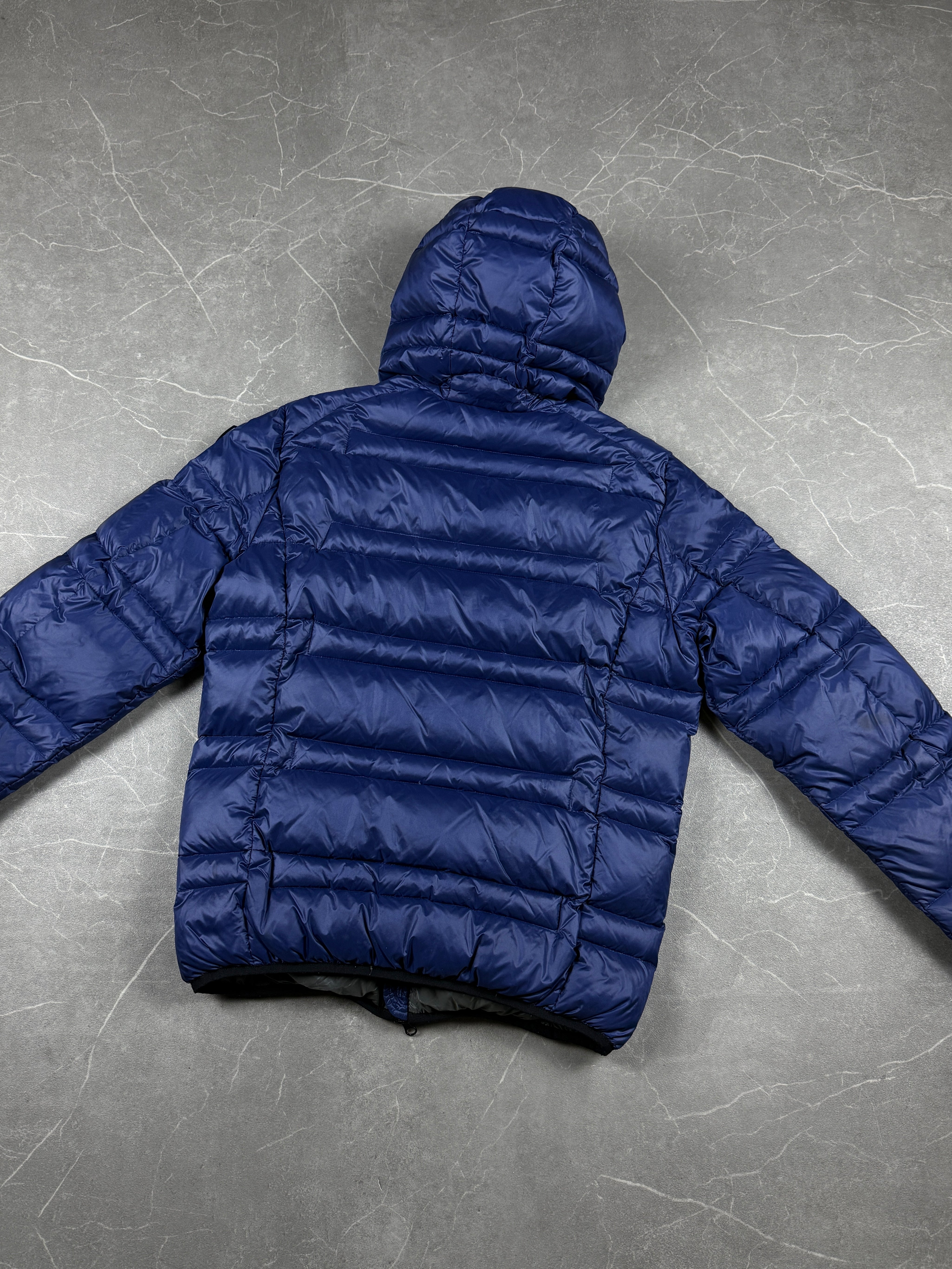 Blauer Puffer Jacke (S)
