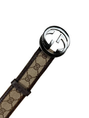 Gucci GG Monogram Belt (85)