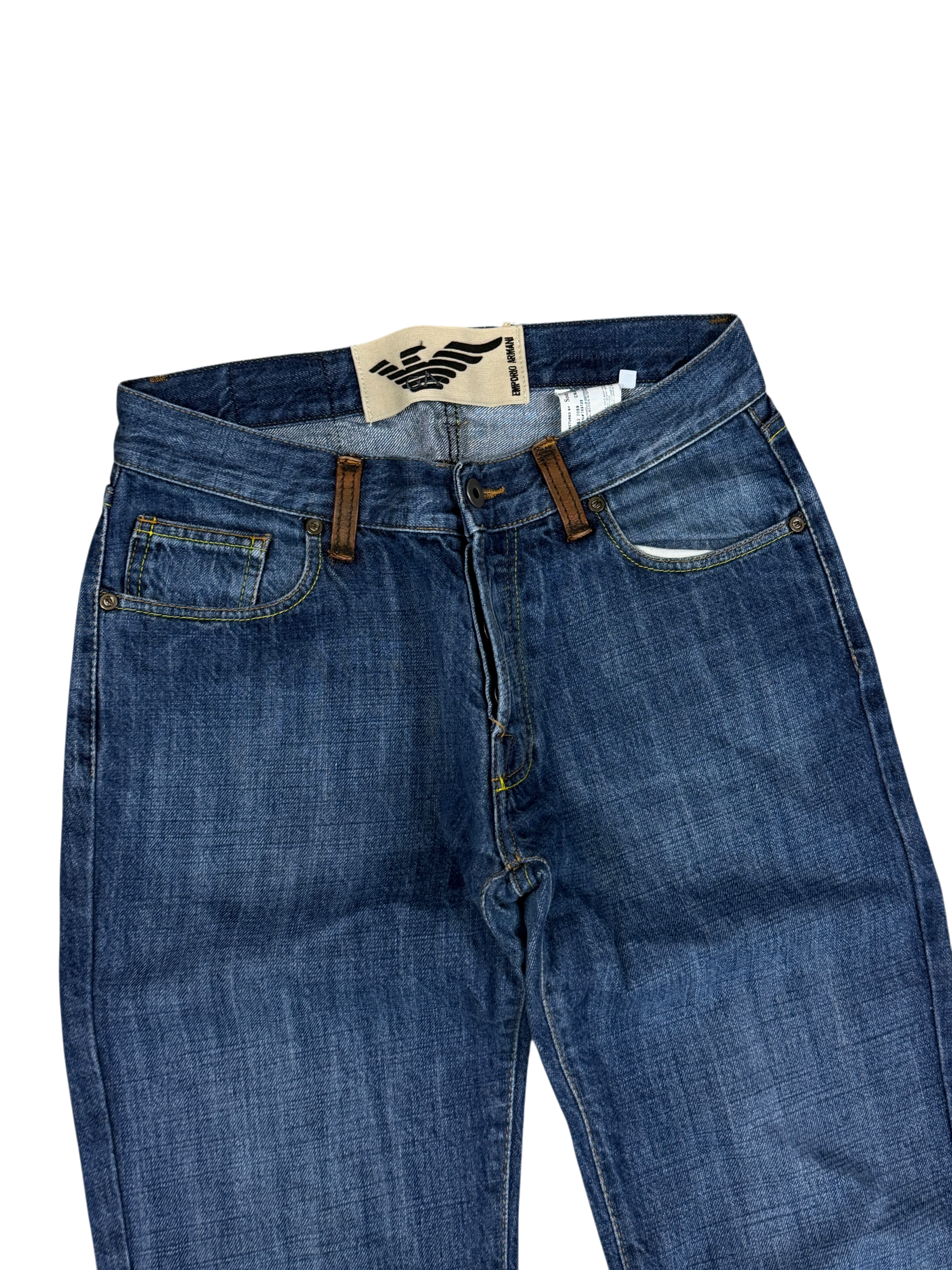 Armani vintage Big Logo straight Jeans (XS)