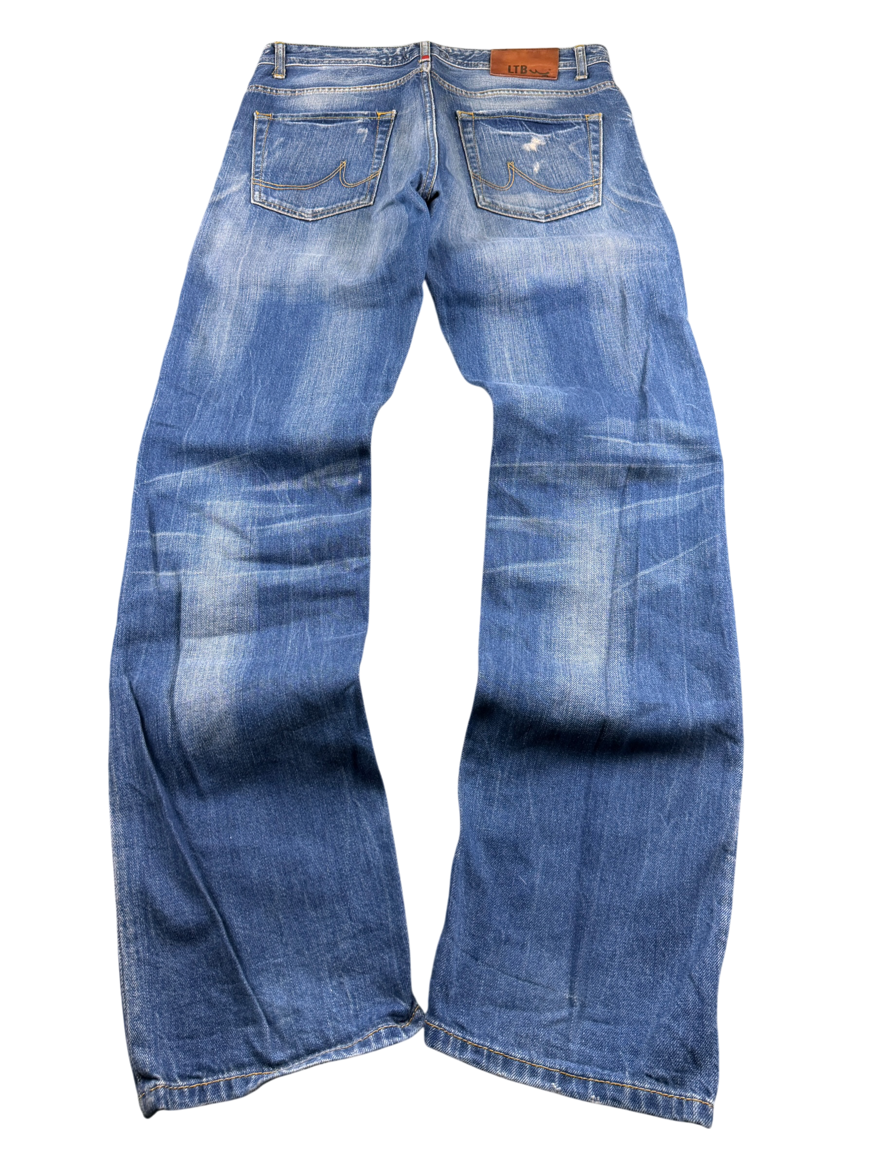 Vintage washed Straight Jeans (M)