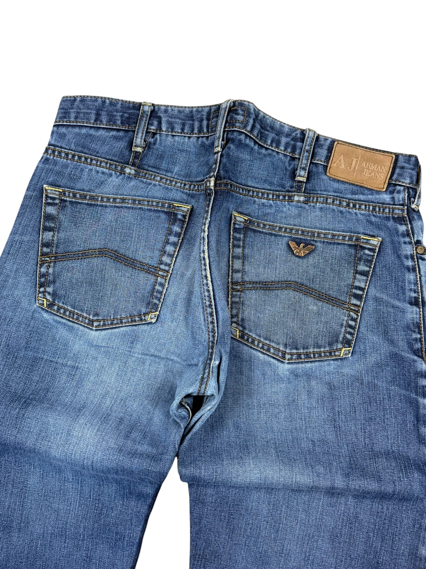 Armani Straight-Fit Jeans (S)