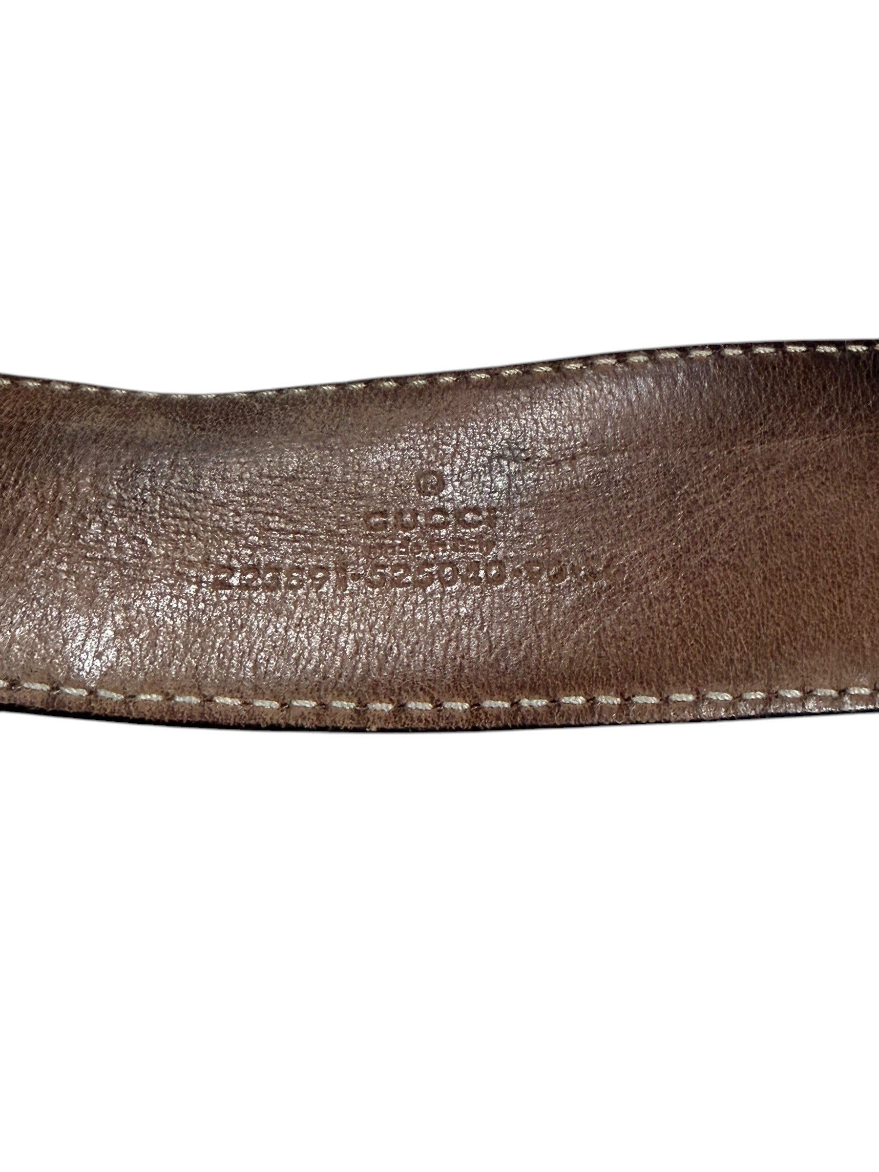 Gucci GG Monogram Belt (100cm)