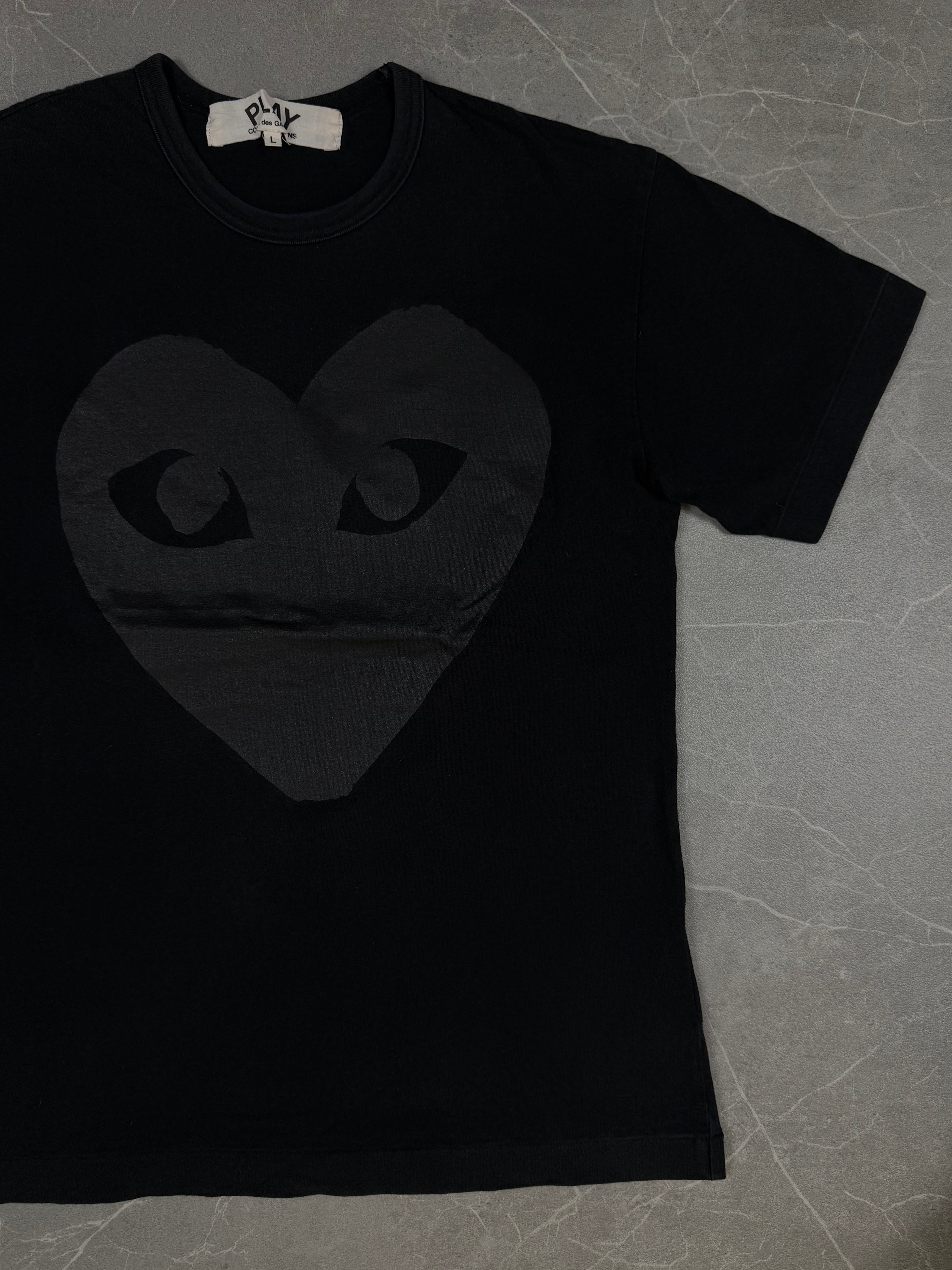 Comme des Garçons Heart Backprint Slim-Tee (M)