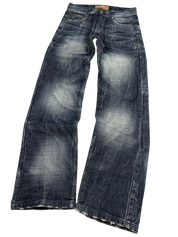 Crazy washed bootcut jeans (XS-S)