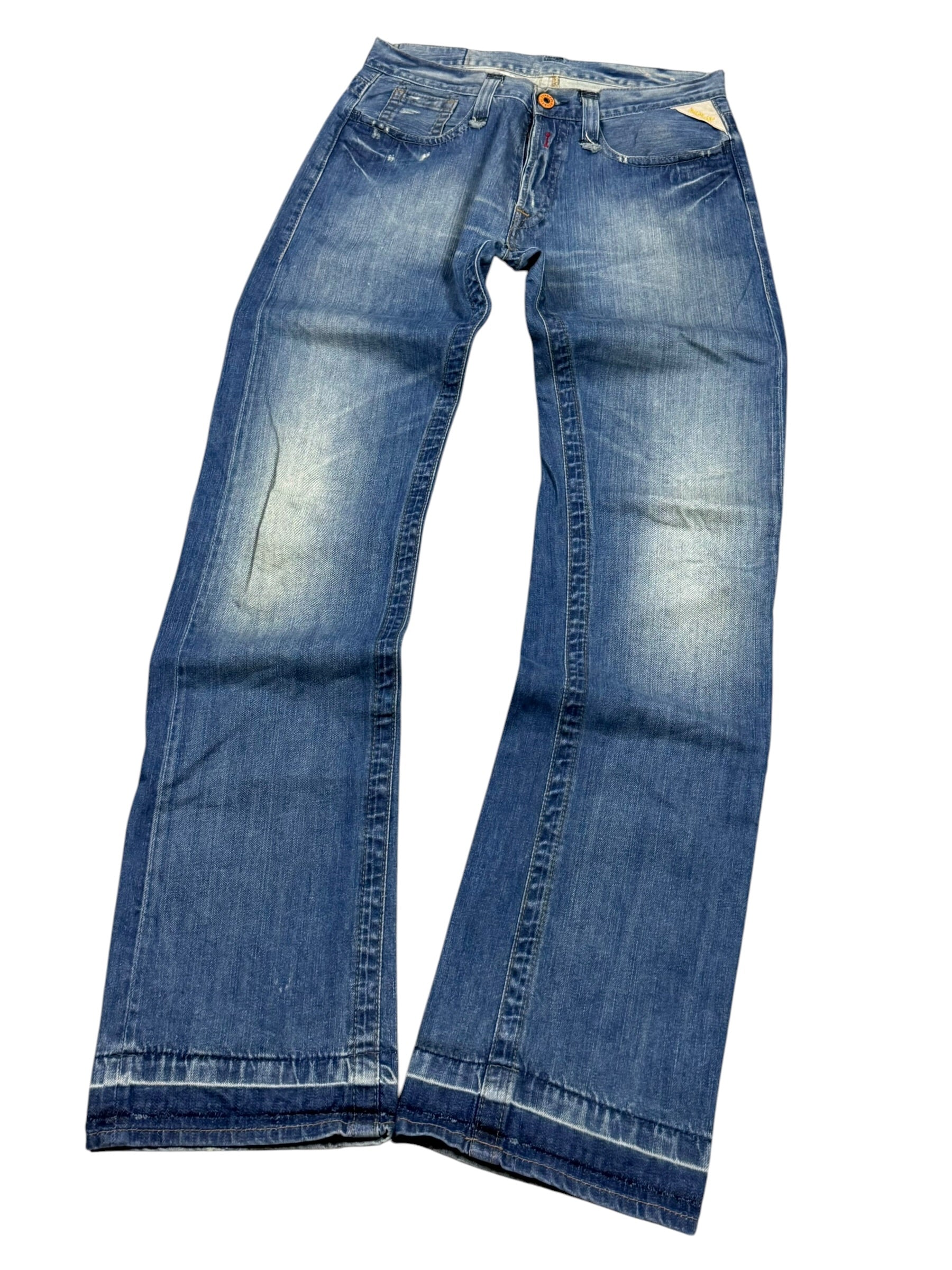 Replay Straight-Fit Jeans (S-M)